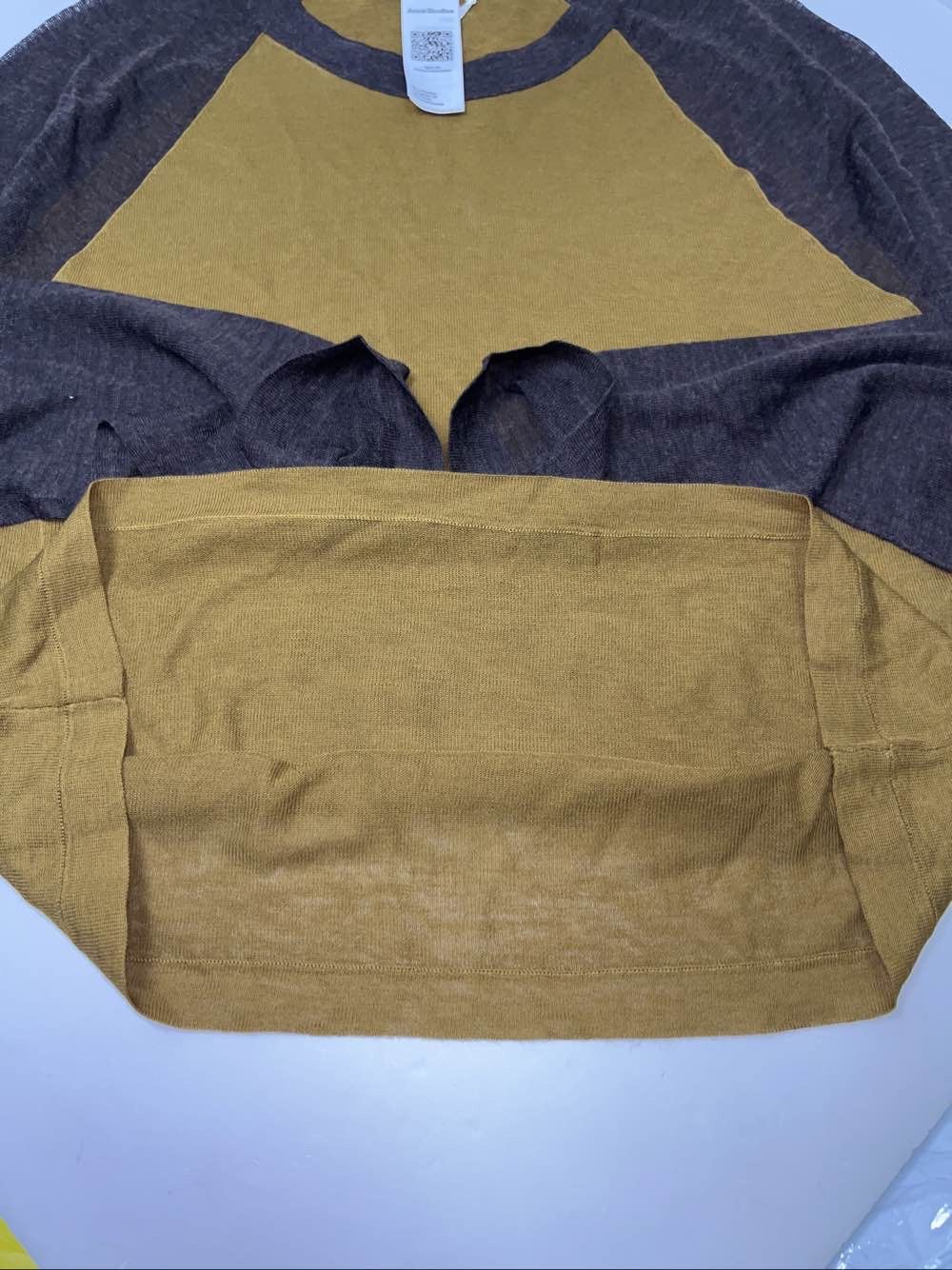 Acne Studios Acne Studios Colorblock Raglan Long Sleeve Tee Size M Size M / US 6-8 / IT 42-44 - 7 Thumbnail