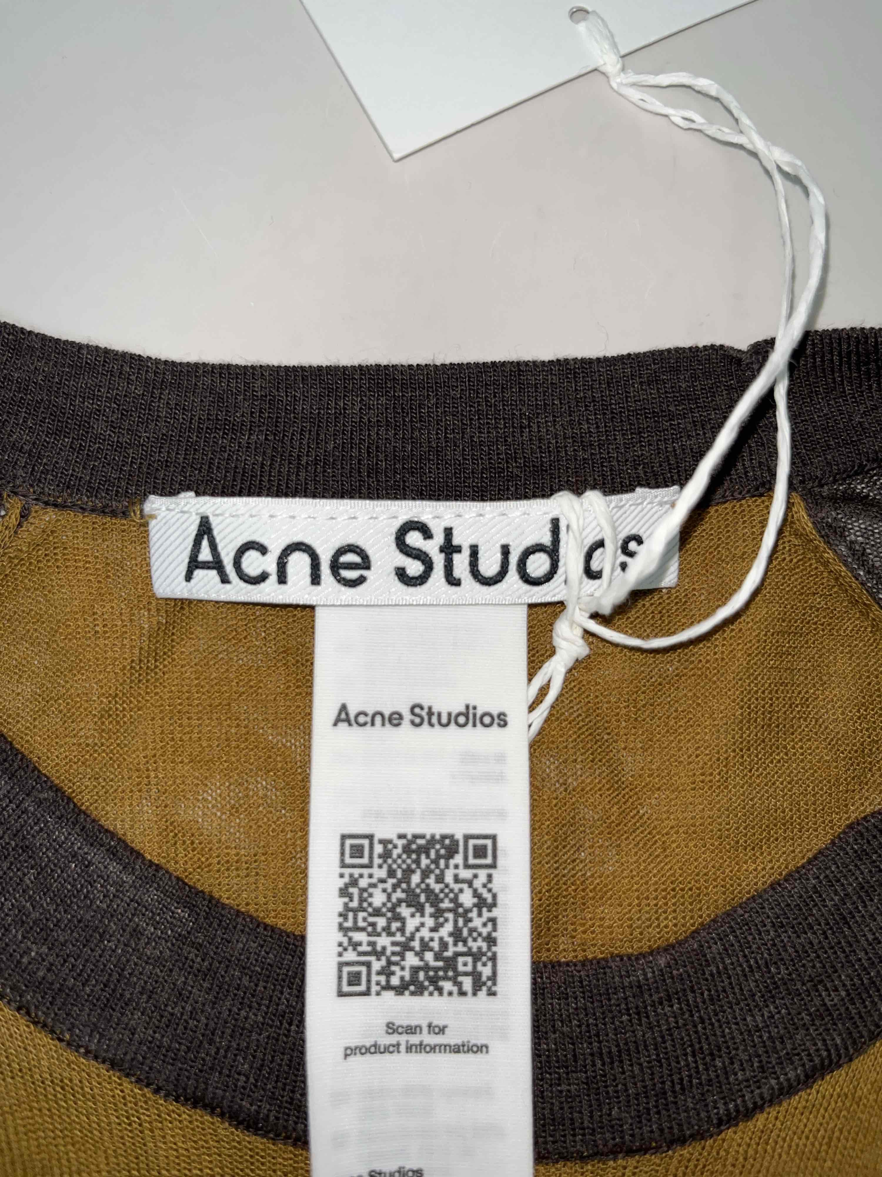 Acne Studios Acne Studios Colorblock Raglan Long Sleeve Tee Size M Size M / US 6-8 / IT 42-44 - 3 Thumbnail
