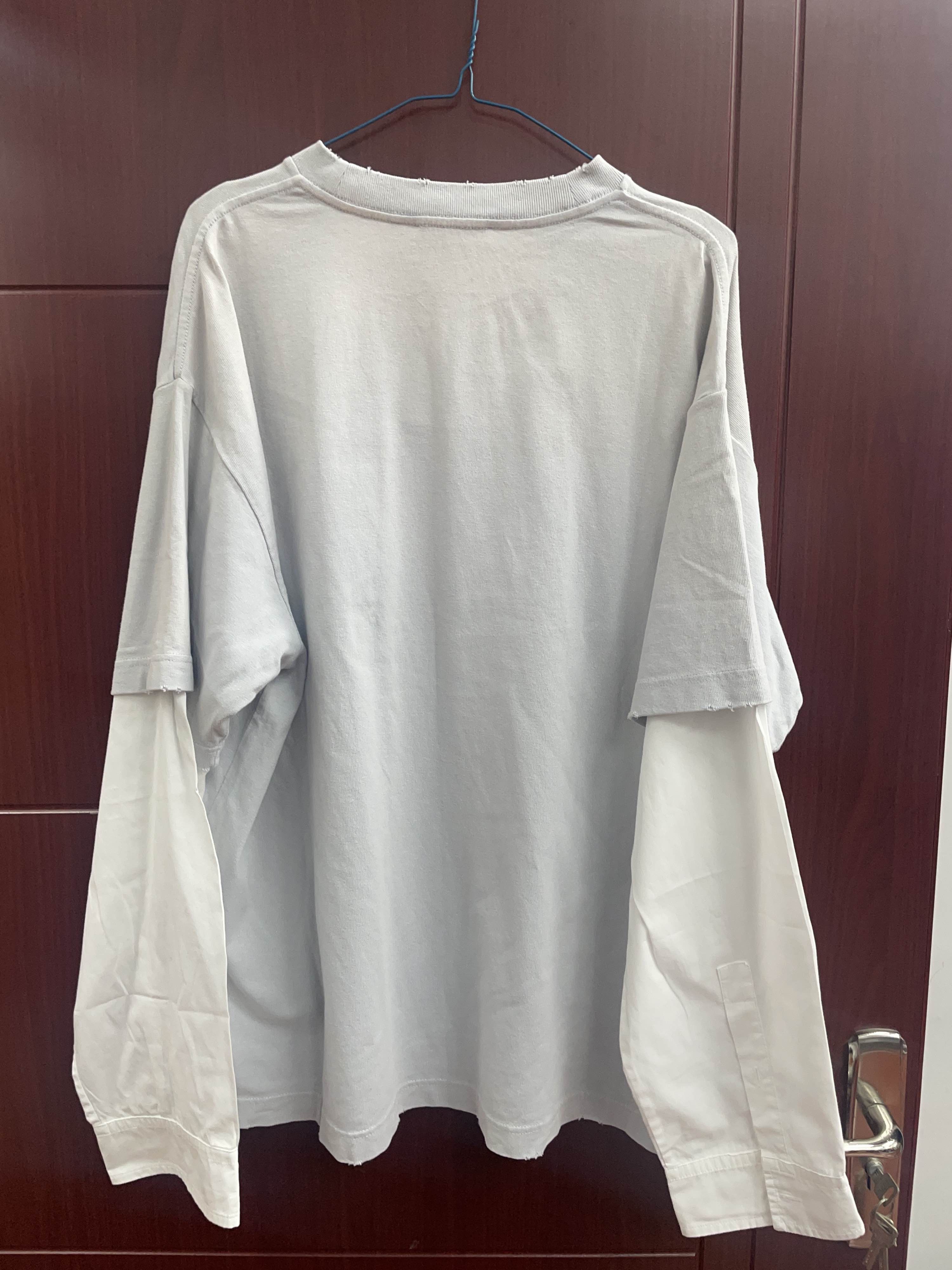 Acne Studios Acne Studios Logo Layered Long Sleeve T-Shirt Size S Size US S / EU 44-46 / 1 - 2 Thumbnail
