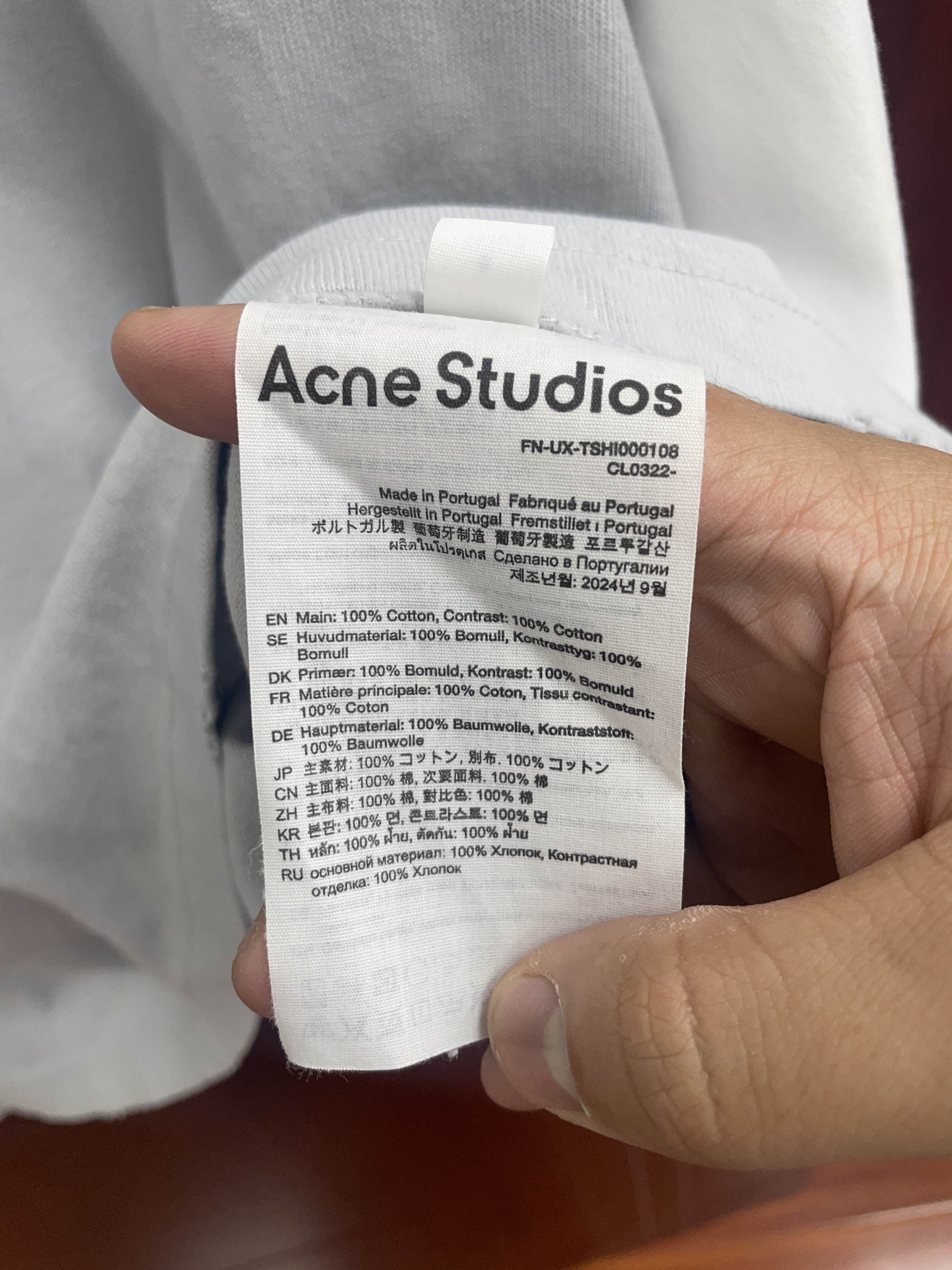 Acne Studios Acne Studios Logo Layered Long Sleeve T-Shirt Size S Size US S / EU 44-46 / 1 - 4 Thumbnail