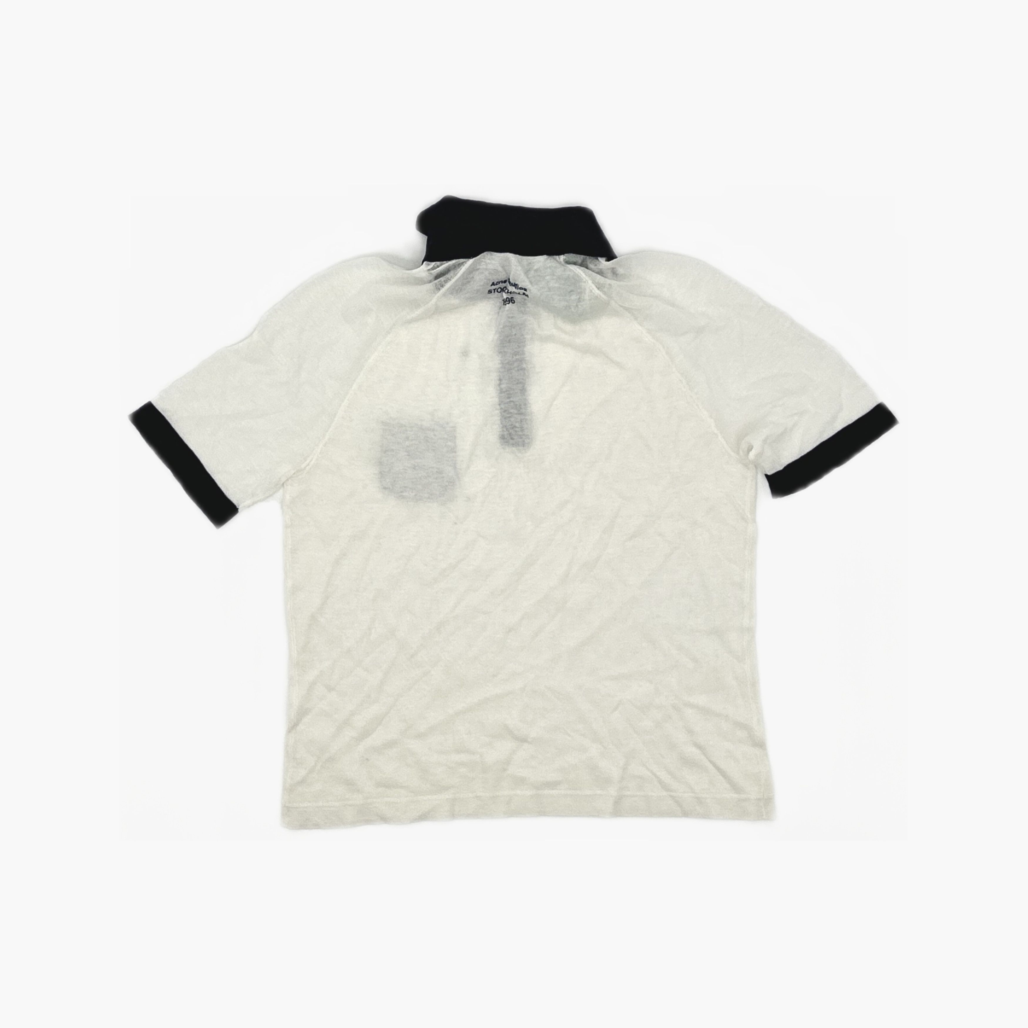 Acne Studios Acne Studios Lyocell Blend Polo Shirt Size M Size M / US 6-8 / IT 42-44 - 2 Thumbnail