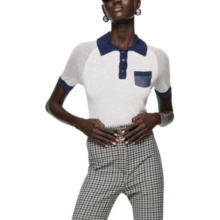 Acne Studios Acne Studios Lyocell Blend Polo Shirt Size M Size M / US 6-8 / IT 42-44 - 5 Thumbnail