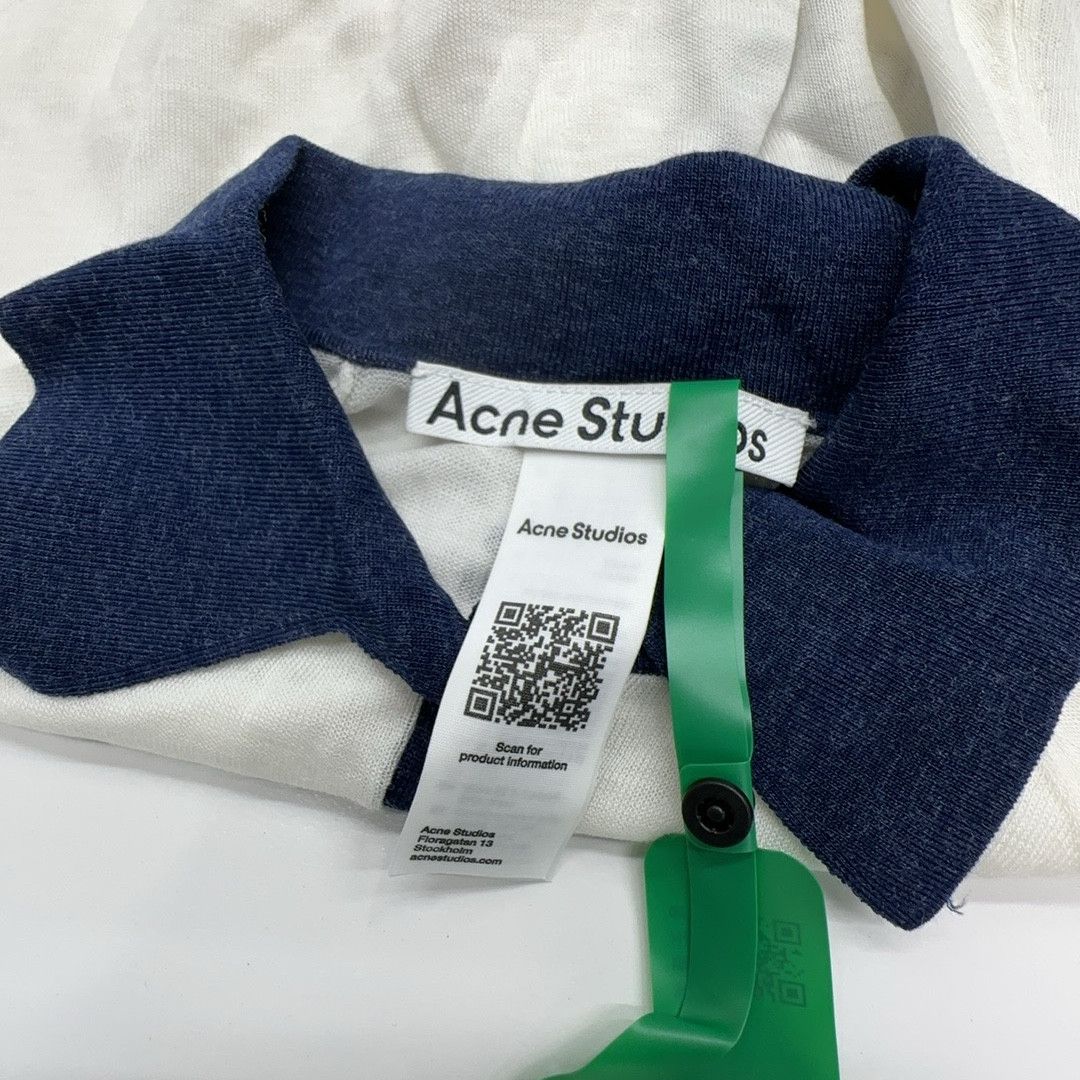 Acne Studios Acne Studios Lyocell Blend Polo Shirt Size M Size M / US 6-8 / IT 42-44 - 3 Thumbnail