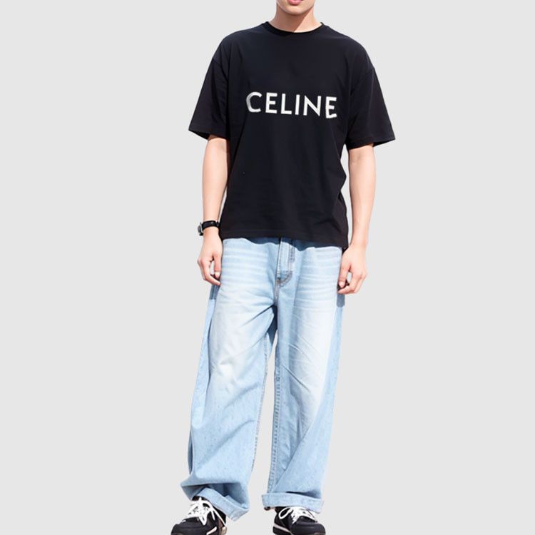 Celine Celine Logo Print T-Shirt Size L Size US L / EU 52-54 / 3 - 10 Thumbnail