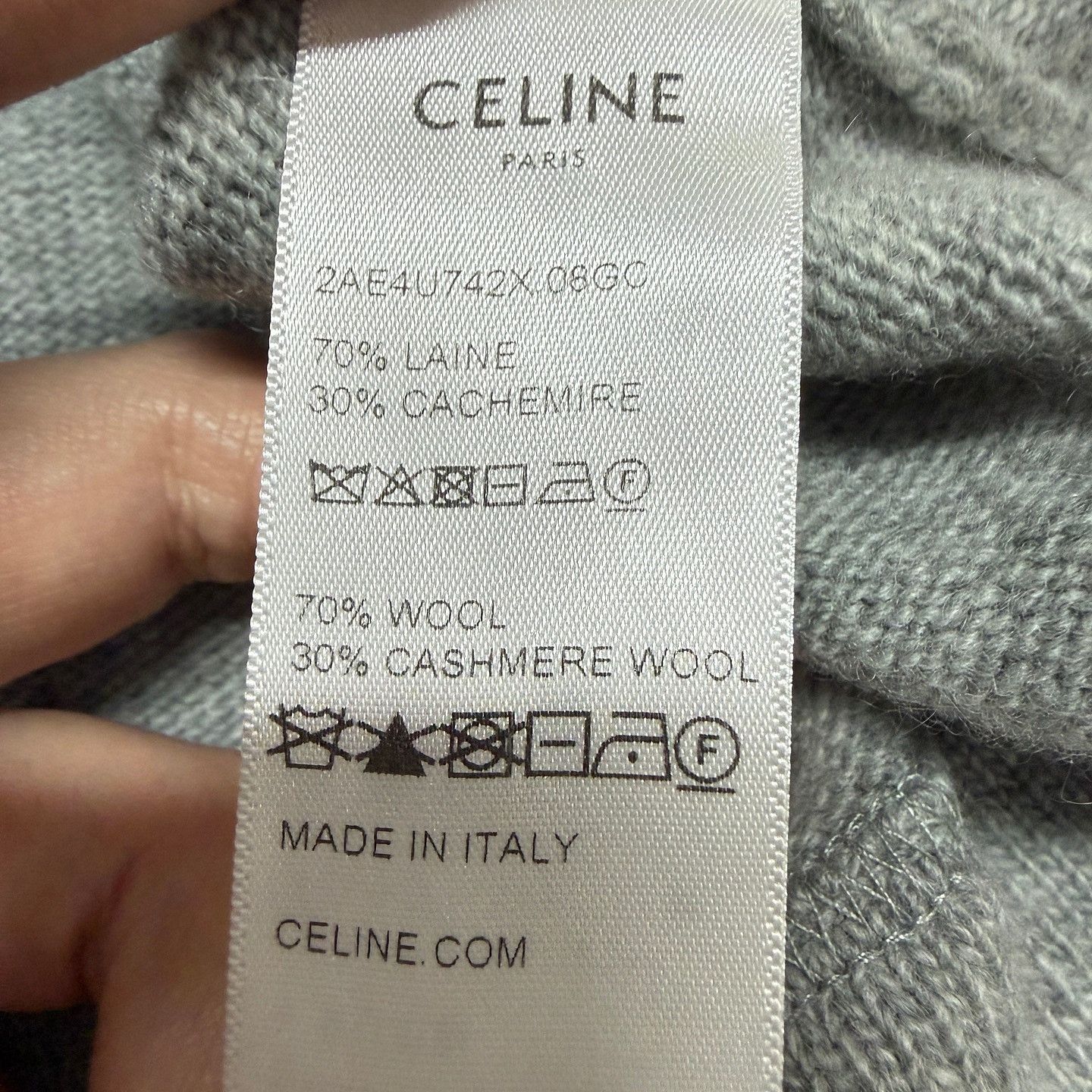 Celine Celine Logo Sweater Size M Size M / US 6-8 / IT 42-44 - 5 Thumbnail