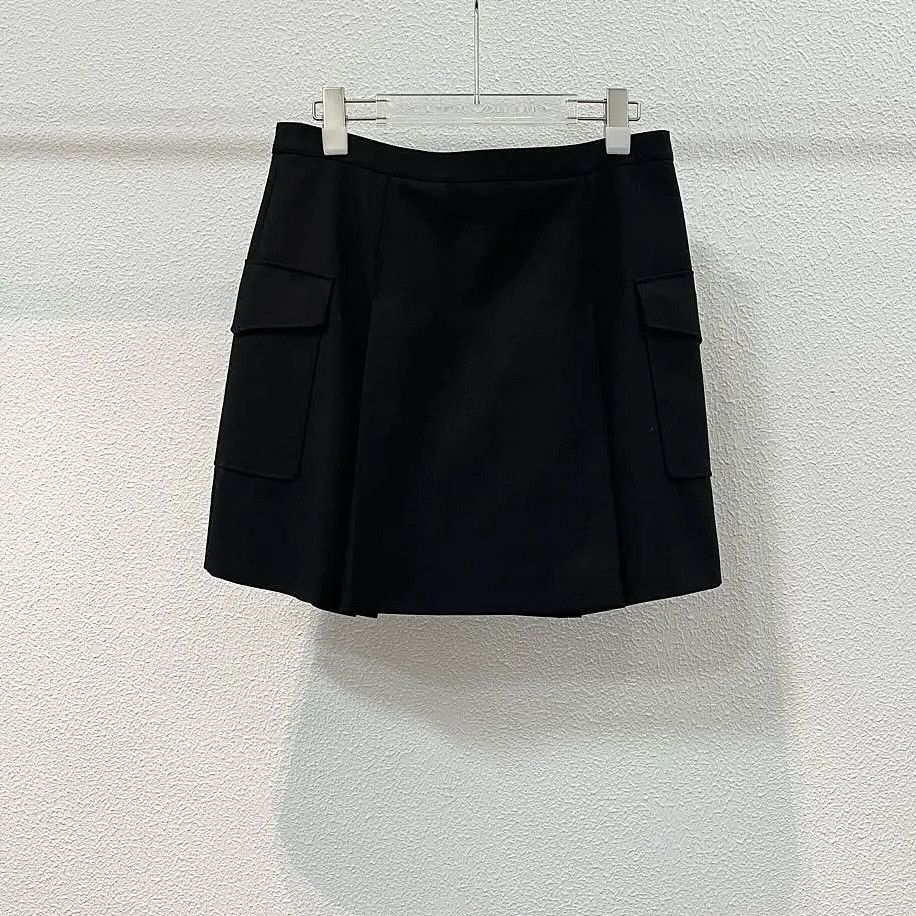 Celine Celine Wool Mohair Mini Skirt Size 40 Size 28" / US 6 / IT 42 - 2 Thumbnail