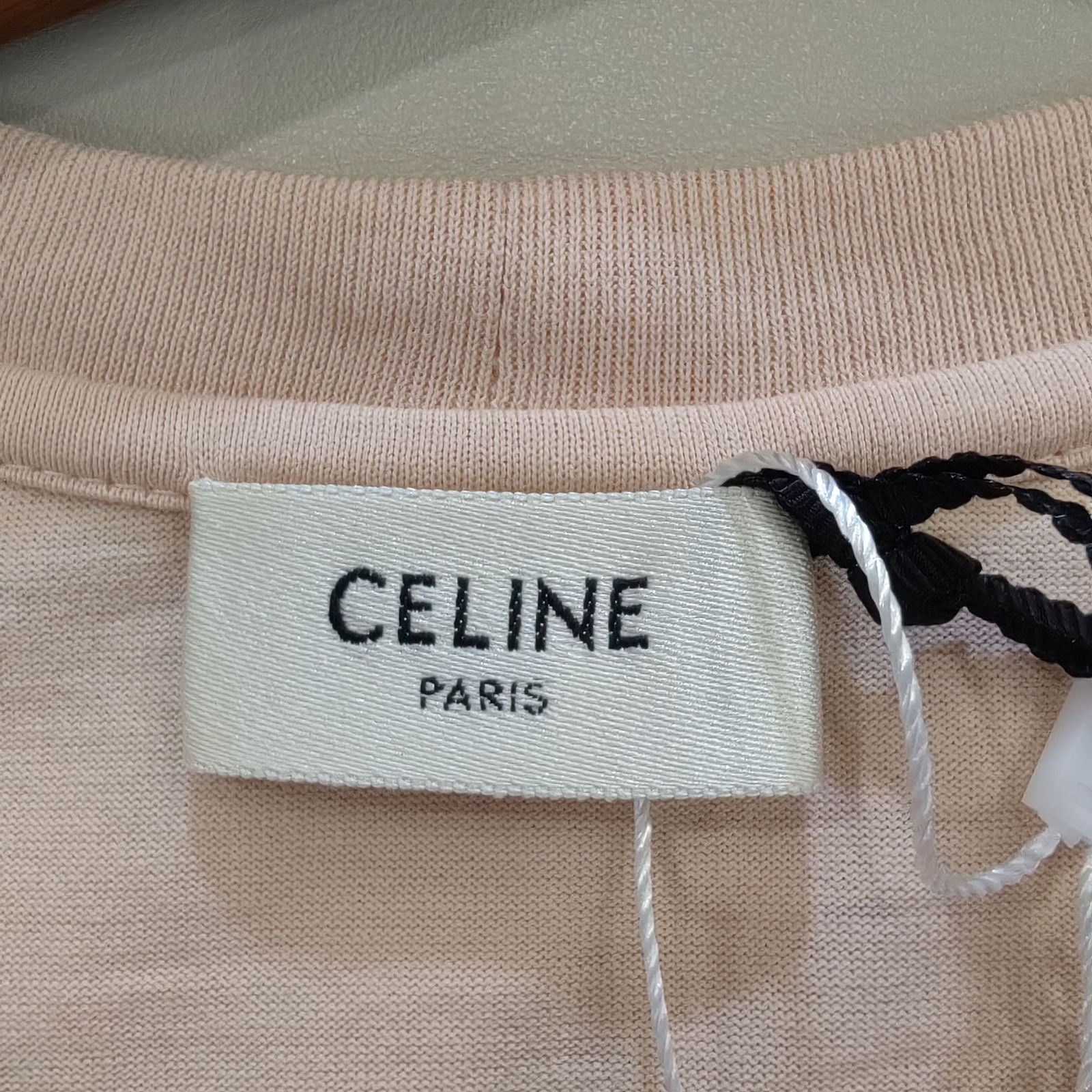 Celine Celine Embroidered Logo T-Shirt Size XS Size XS / US 0-2 / IT 36-38 - 3 Thumbnail