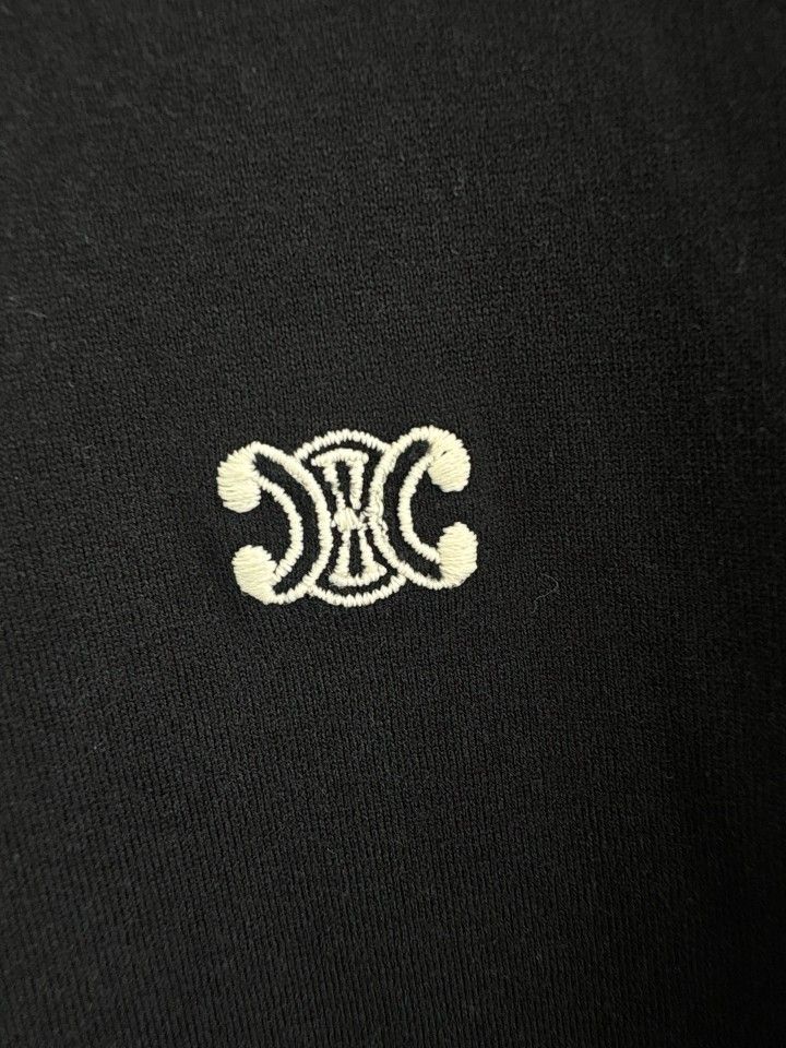 Celine Celine Triomphe Logo T-Shirt Size L Size US L / EU 52-54 / 3 - 5 Thumbnail