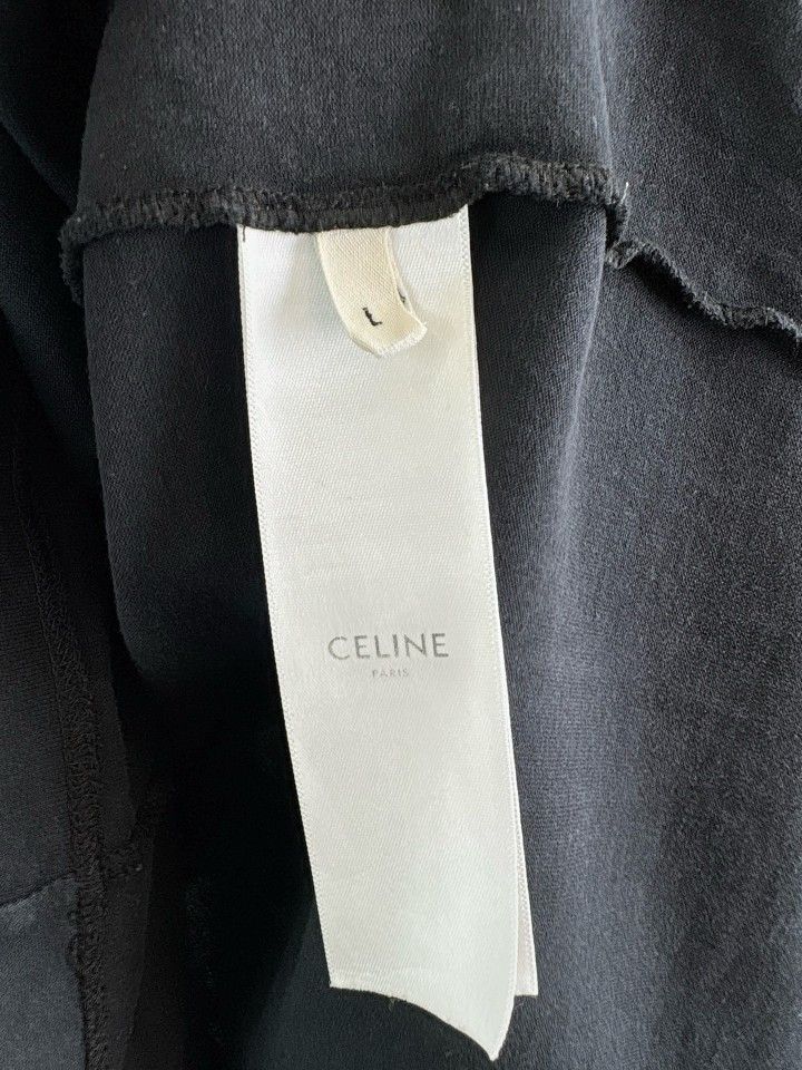 Celine Celine Triomphe Logo T-Shirt Size L Size US L / EU 52-54 / 3 - 4 Thumbnail
