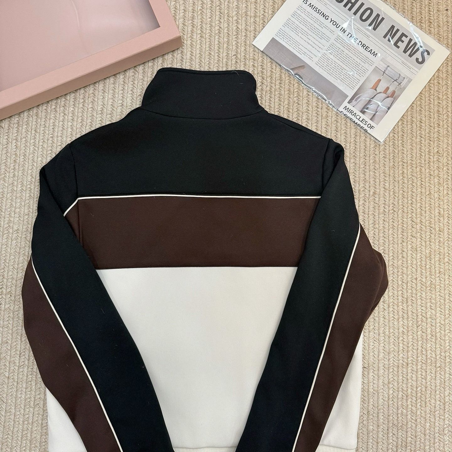 Celine CELINE Colorblock Zip Up Jacket Size L Size US L / EU 52-54 / 3 - 2 Thumbnail