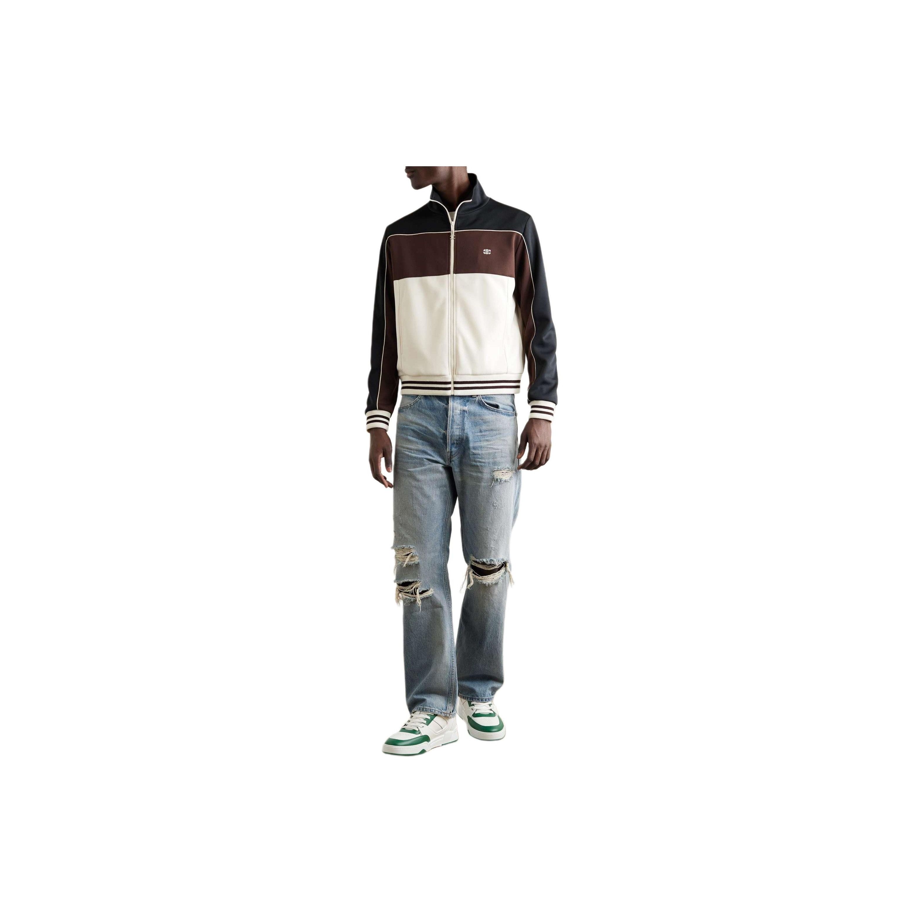 Celine CELINE Colorblock Zip Up Jacket Size L Size US L / EU 52-54 / 3 - 7 Thumbnail