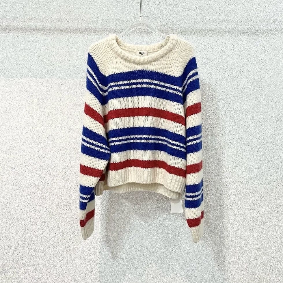 Celine Celine Striped Cashmere Silk Sweater Size S Size S / US 4 / IT 40 - 5 Thumbnail