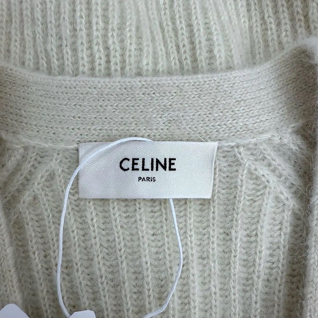Celine Celine Mohair Silk Knit Cardigan Size M Size M / US 6-8 / IT 42-44 - 3 Thumbnail