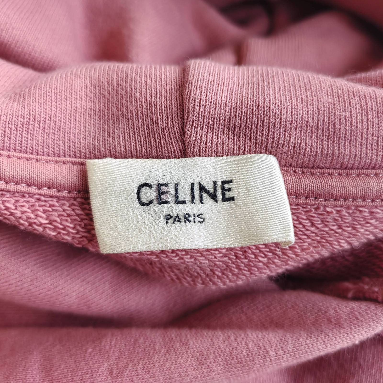 Celine Celine Logo Print Hoodie Size XS Size XS / US 0-2 / IT 36-38 - 3 Thumbnail