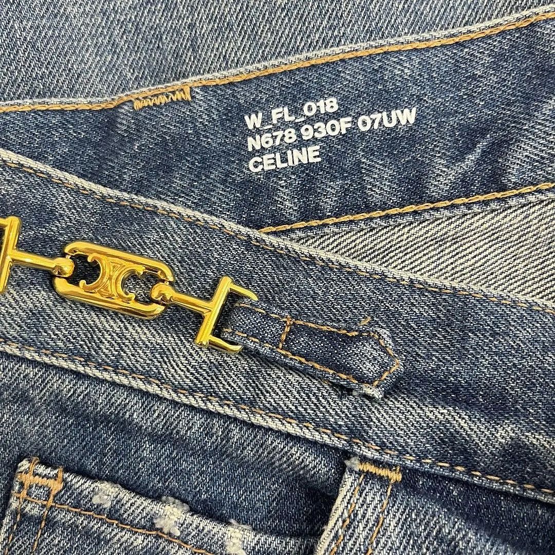Celine CELINE Dylan Triomphe Jeans Size 28 Size 28" / US 6 / IT 42 - 3 Thumbnail