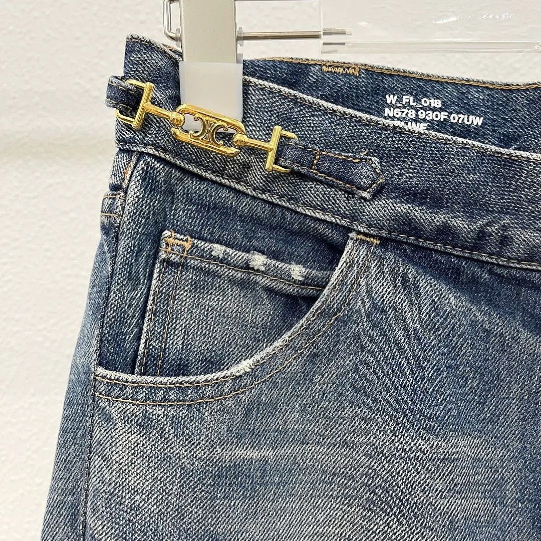 Celine CELINE Dylan Triomphe Jeans Size 28 Size 28" / US 6 / IT 42 - 7 Thumbnail
