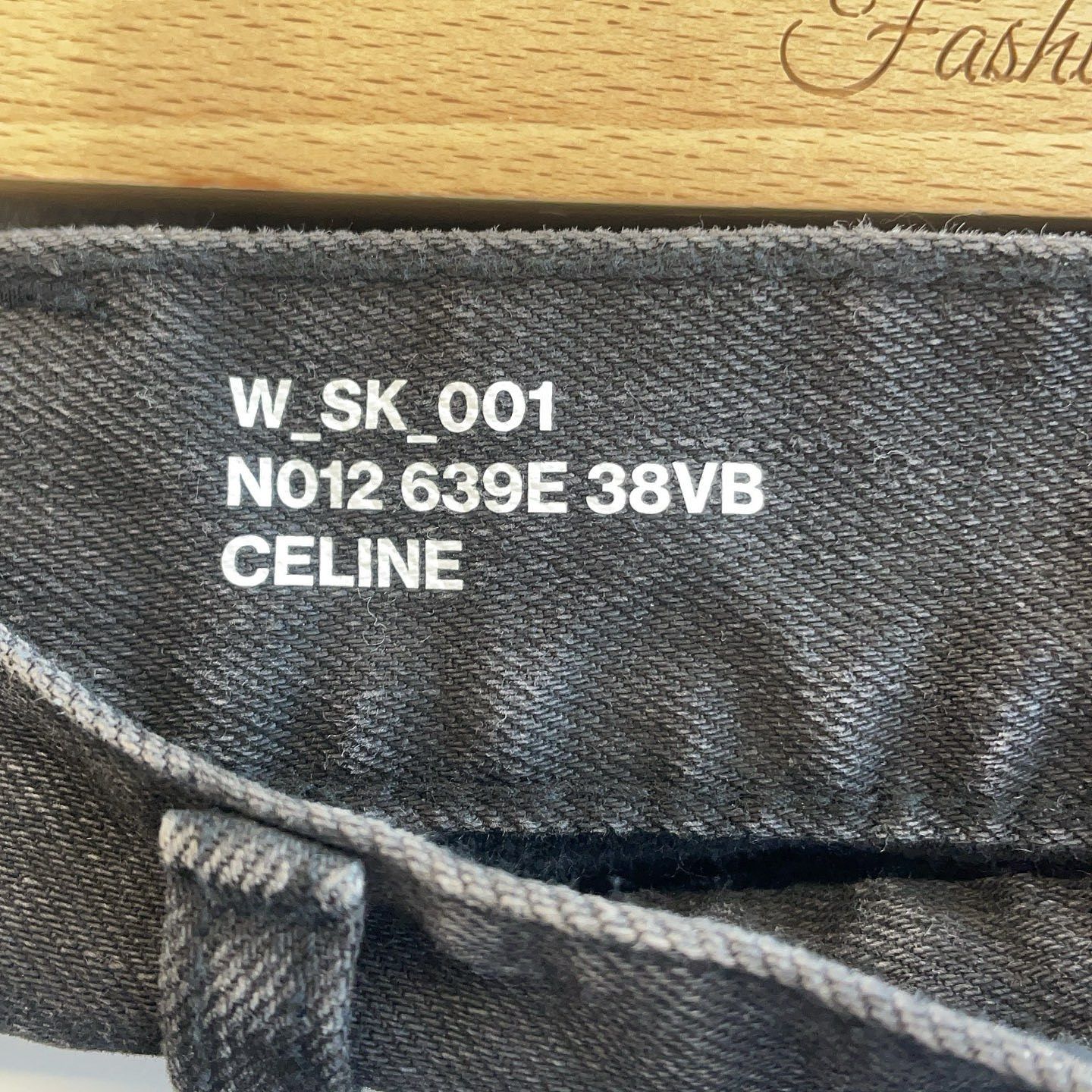 Celine Celine Black Denim Jeans Size 28 Size US 28 / EU 44 - 3 Thumbnail