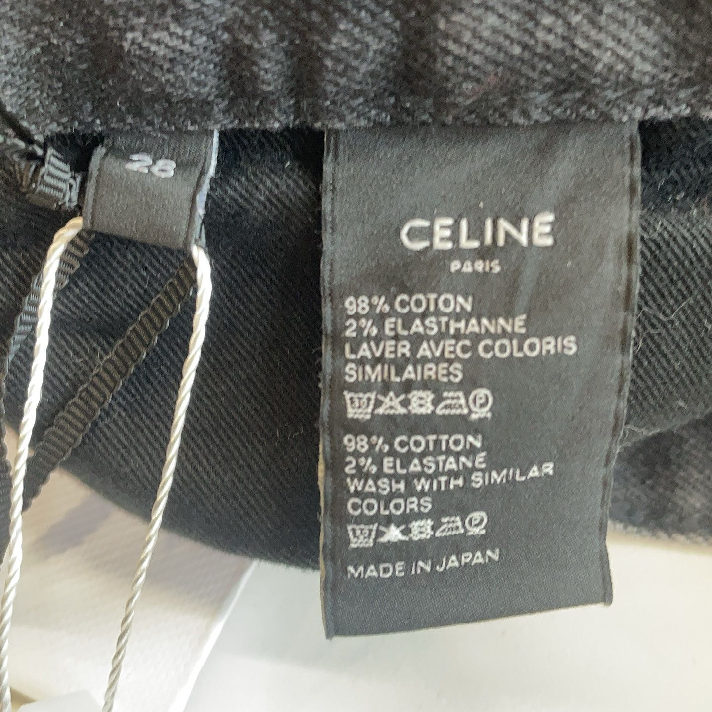 Celine Celine Black Denim Jeans Size 28 Size US 28 / EU 44 - 4 Thumbnail