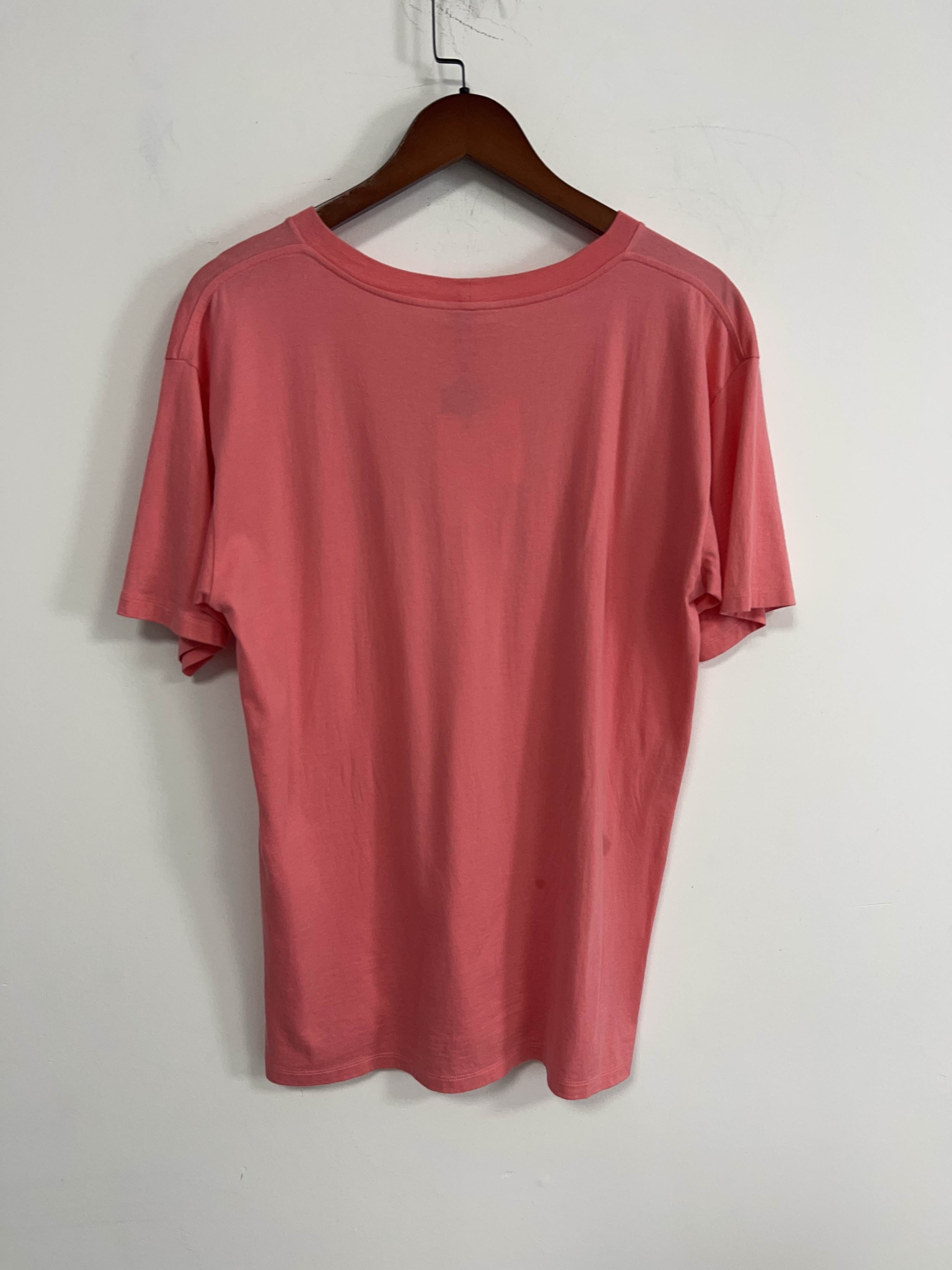 Celine Celine Logo Print T-Shirt Pink XS Size XS / US 0-2 / IT 36-38 - 2 Thumbnail