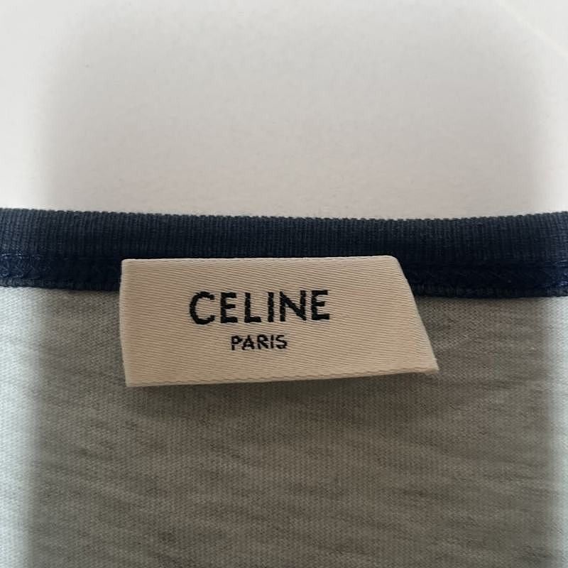 Celine Celine Triomphe Logo T-Shirt Size M Size M / US 6-8 / IT 42-44 - 3 Thumbnail
