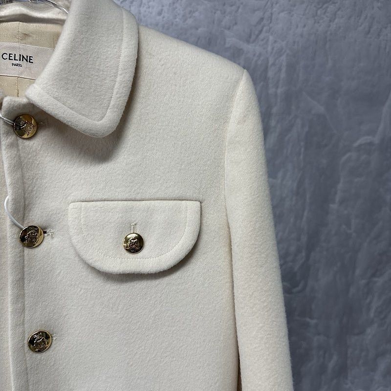 Celine Celine Wool Button Up Jacket Size 36 Size XS / US 0-2 / IT 36-38 - 5 Thumbnail
