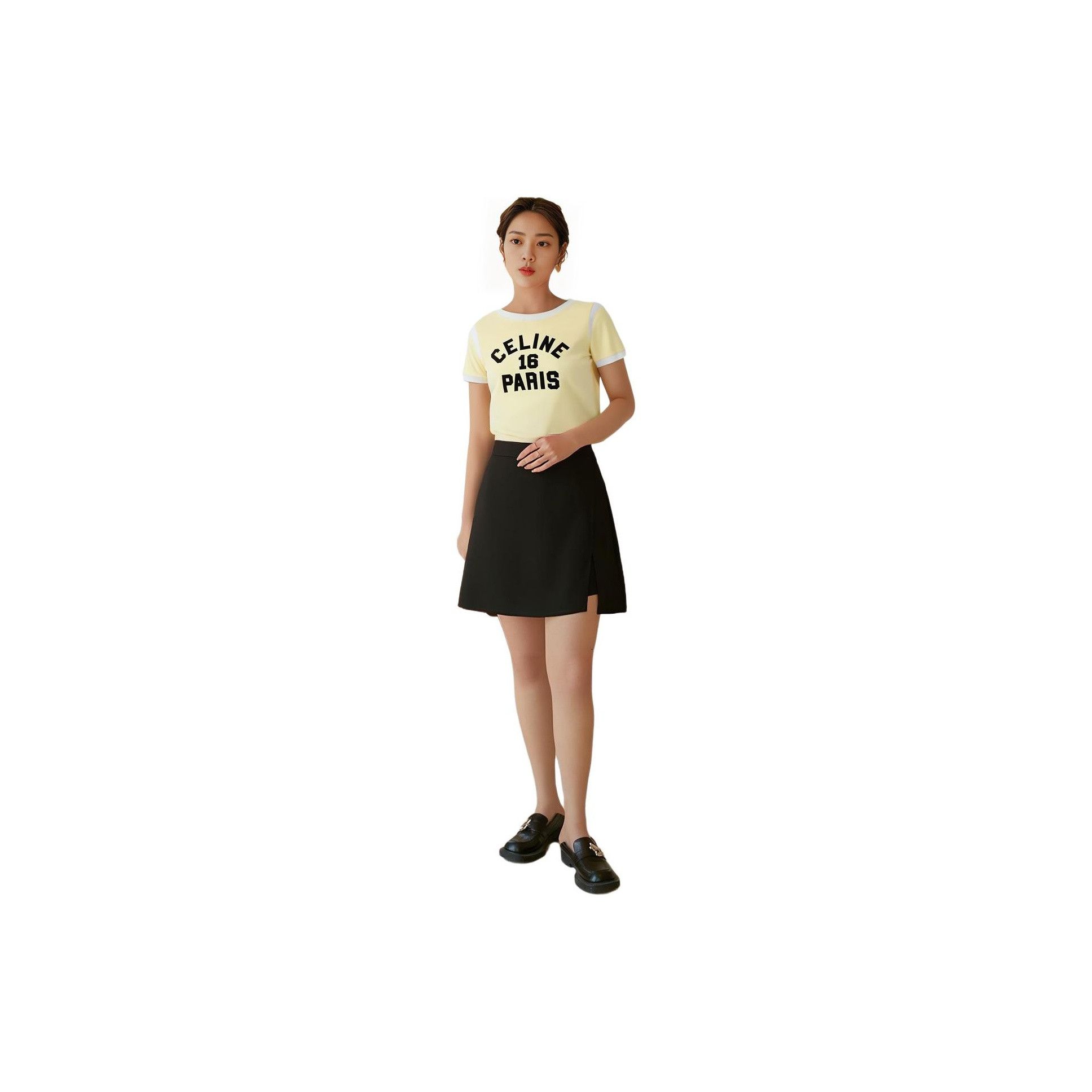 Celine CELINE 16 Paris Logo T-Shirt Size M Size M / US 6-8 / IT 42-44 - 9 Thumbnail