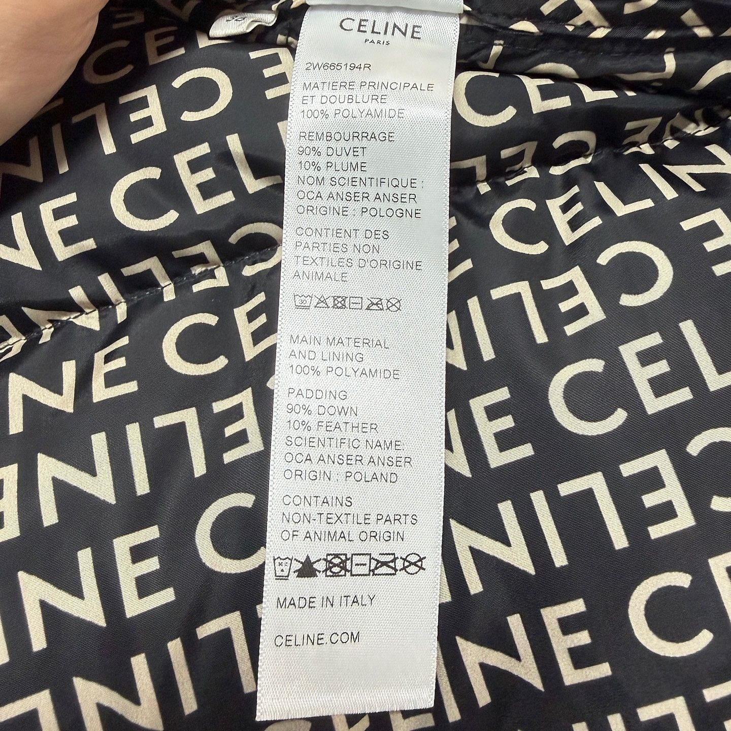Celine Celine Monogram Down Vest Size 36 Size XS / US 0-2 / IT 36-38 - 5 Thumbnail