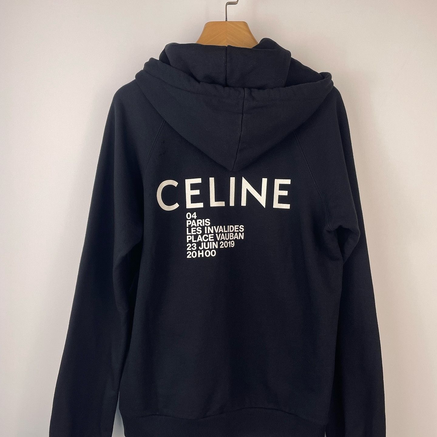 Celine Celine Logo Print Hoodie Size XS Size US XS / EU 42 / 0 - 2 Thumbnail