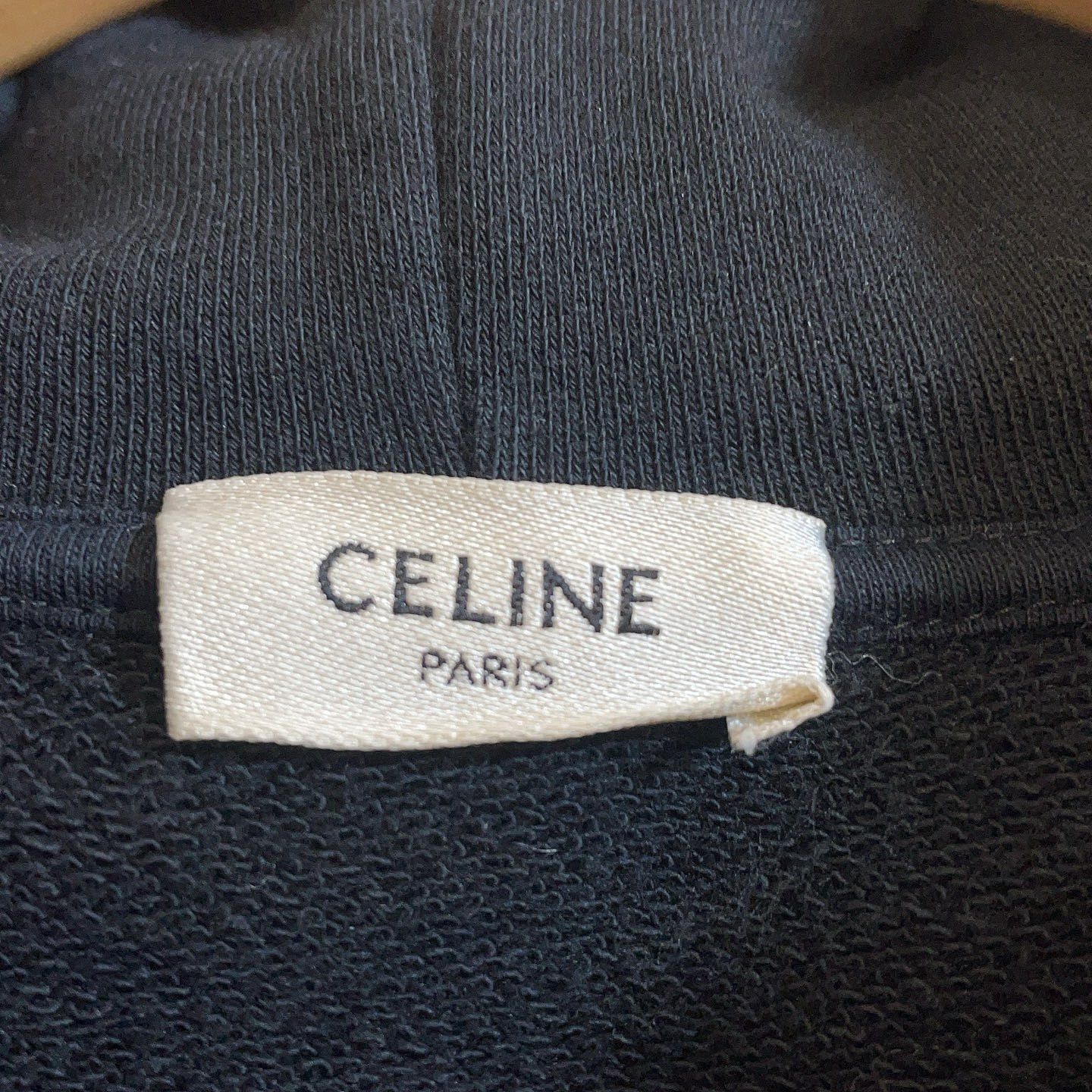 Celine Celine Logo Print Hoodie Size XS Size US XS / EU 42 / 0 - 3 Thumbnail