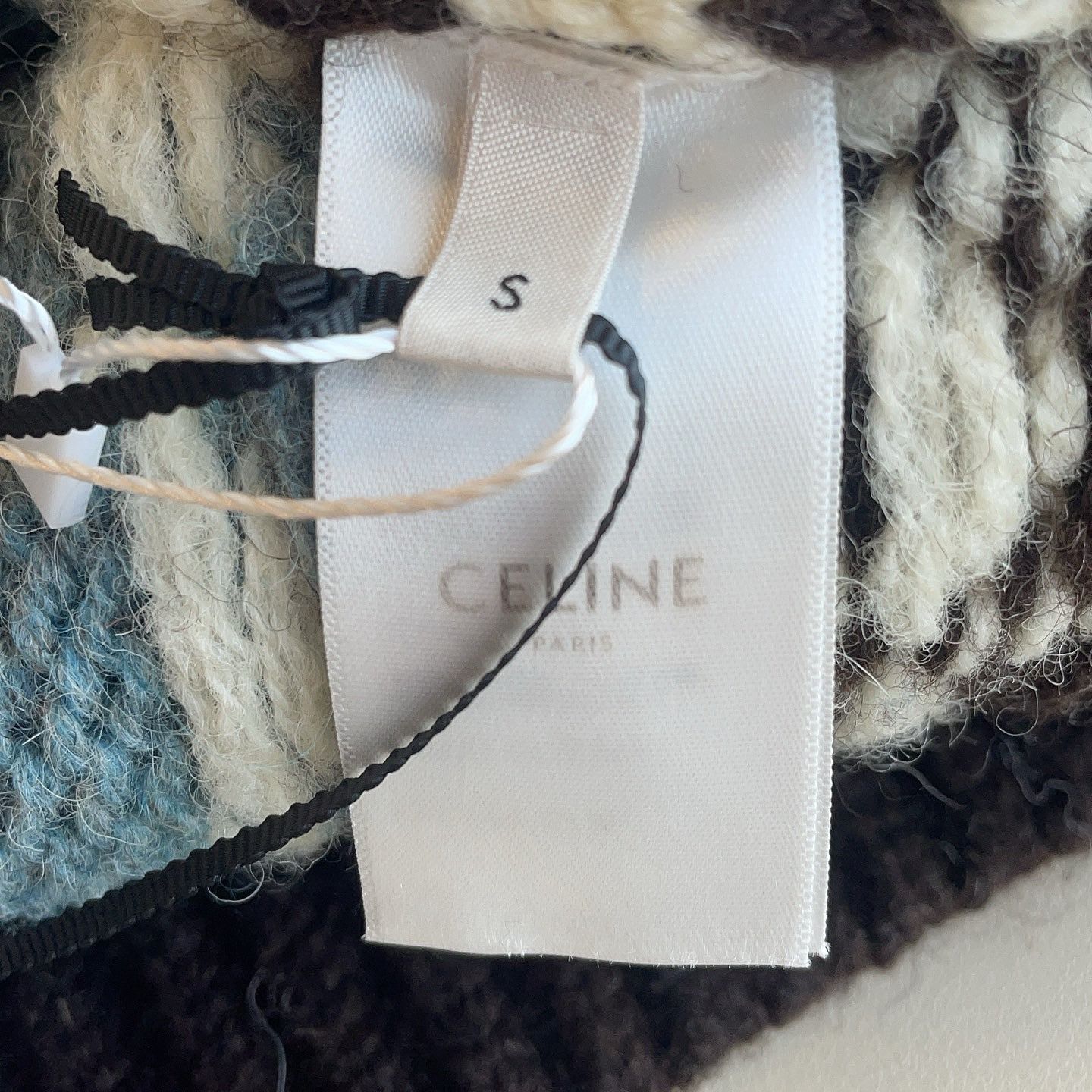 Celine Celine Geometric Wool Sweater Size S Size S / US 4 / IT 40 - 4 Thumbnail