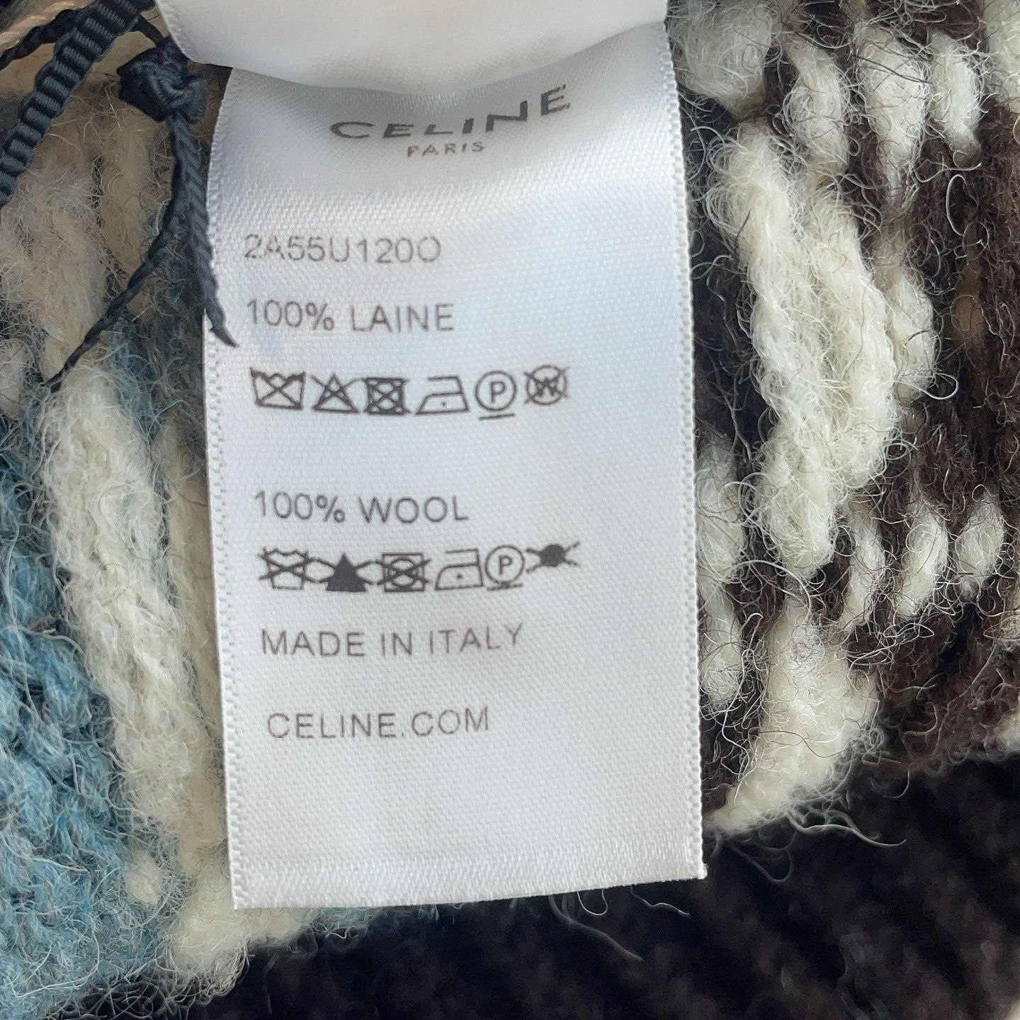 Celine Celine Geometric Wool Sweater Size S Size S / US 4 / IT 40 - 5 Thumbnail