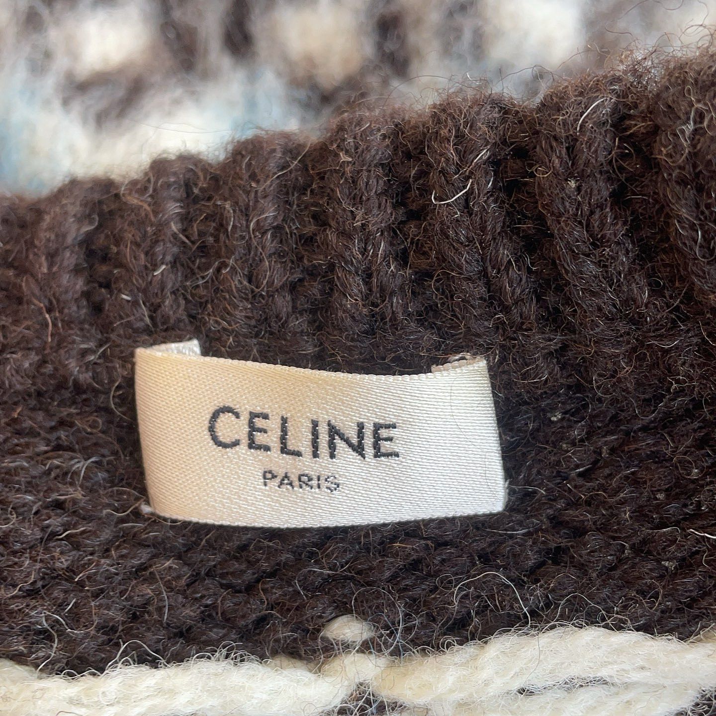 Celine Celine Geometric Wool Sweater Size S Size S / US 4 / IT 40 - 3 Thumbnail