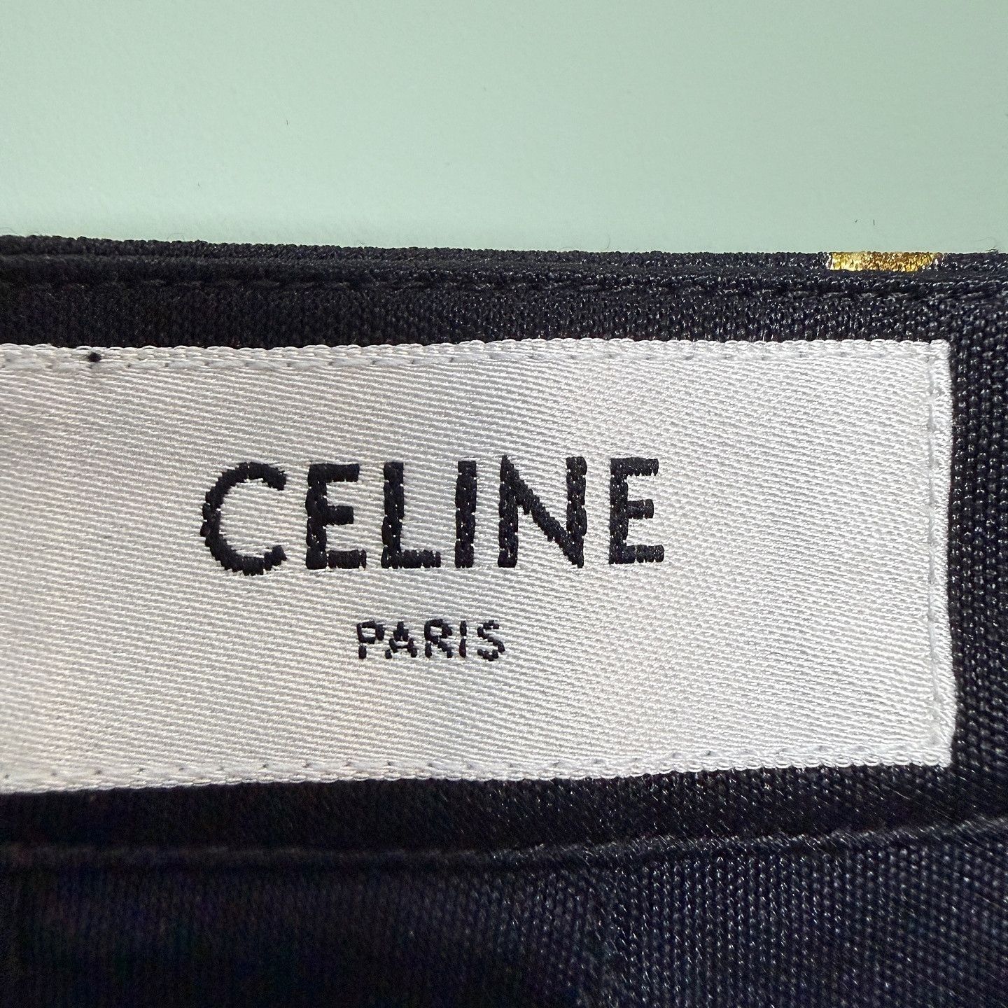 Celine Celine Chain Print Silk Pleated Mini Skirt Size 36 Size 26" / US 2 / IT 38 - 3 Thumbnail
