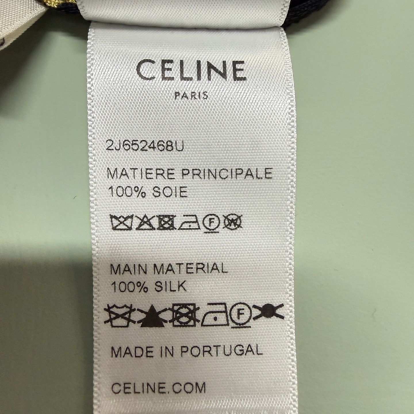 Celine Celine Chain Print Silk Pleated Mini Skirt Size 36 Size 26" / US 2 / IT 38 - 4 Thumbnail