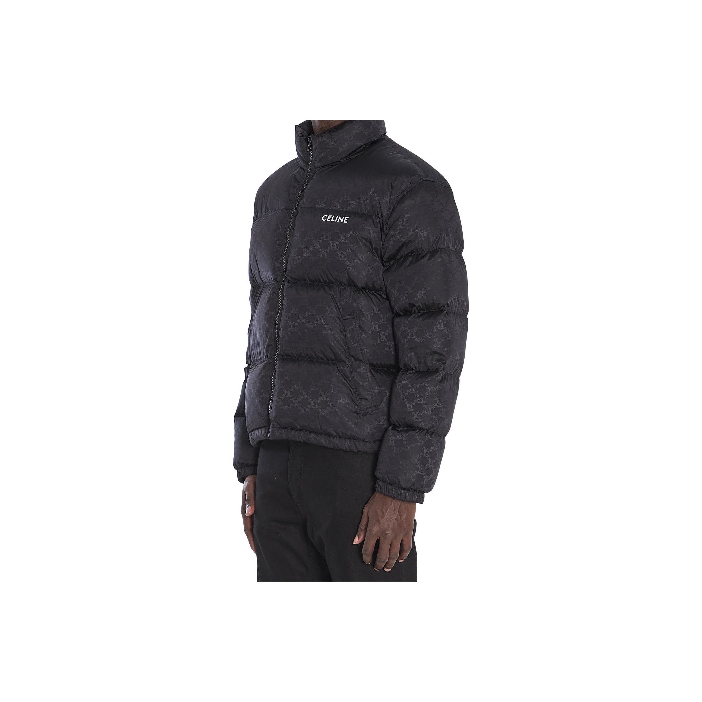 Celine CELINE Triomphe Logo Puffer Jacket Size M Size US M / EU 48-50 / 2 - 11 Thumbnail