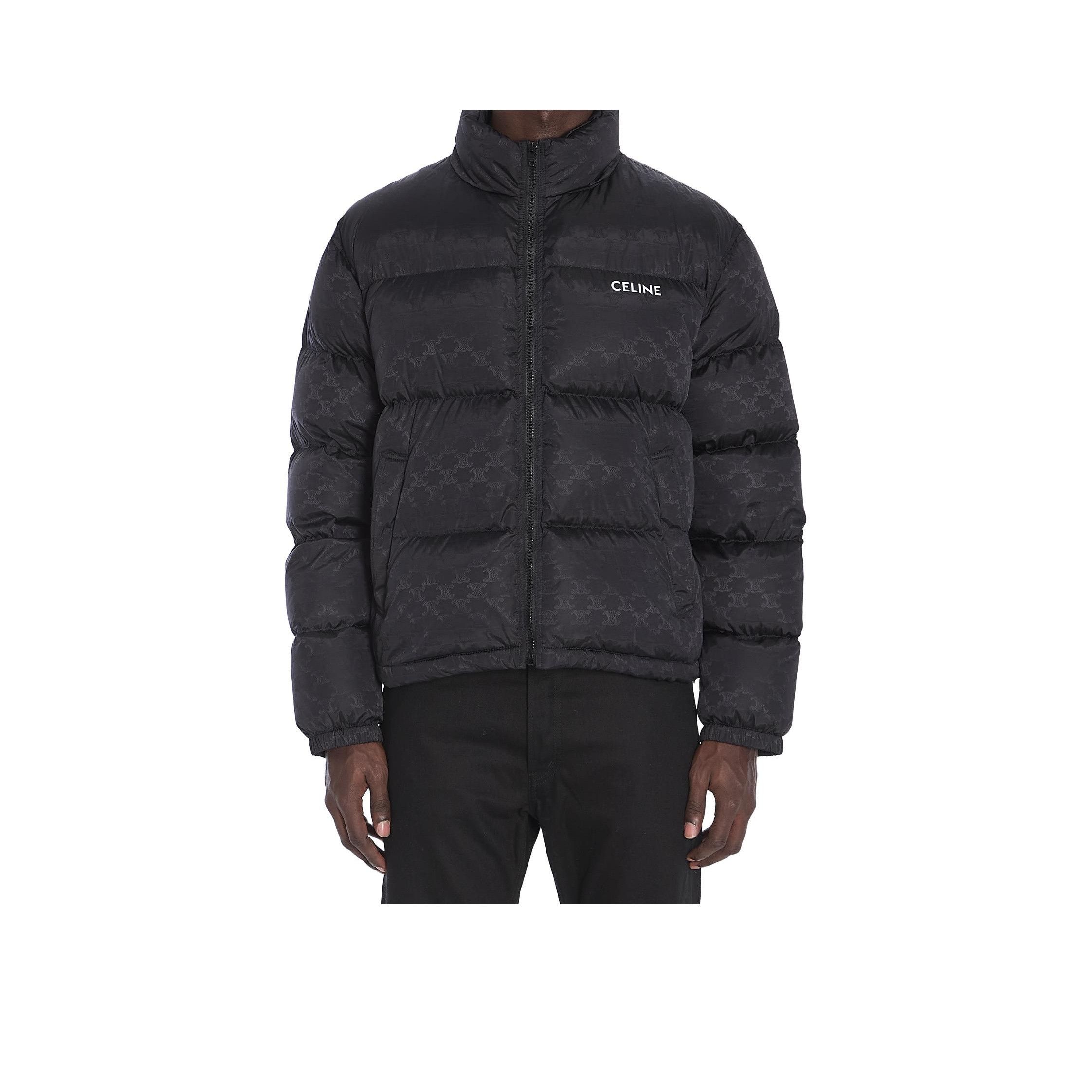 Celine CELINE Triomphe Logo Puffer Jacket Size M Size US M / EU 48-50 / 2 - 9 Thumbnail