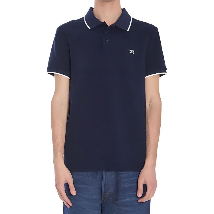 Celine Celine Triomphe Logo Polo Shirt Size M Size US M / EU 48-50 / 2 - 11 Thumbnail