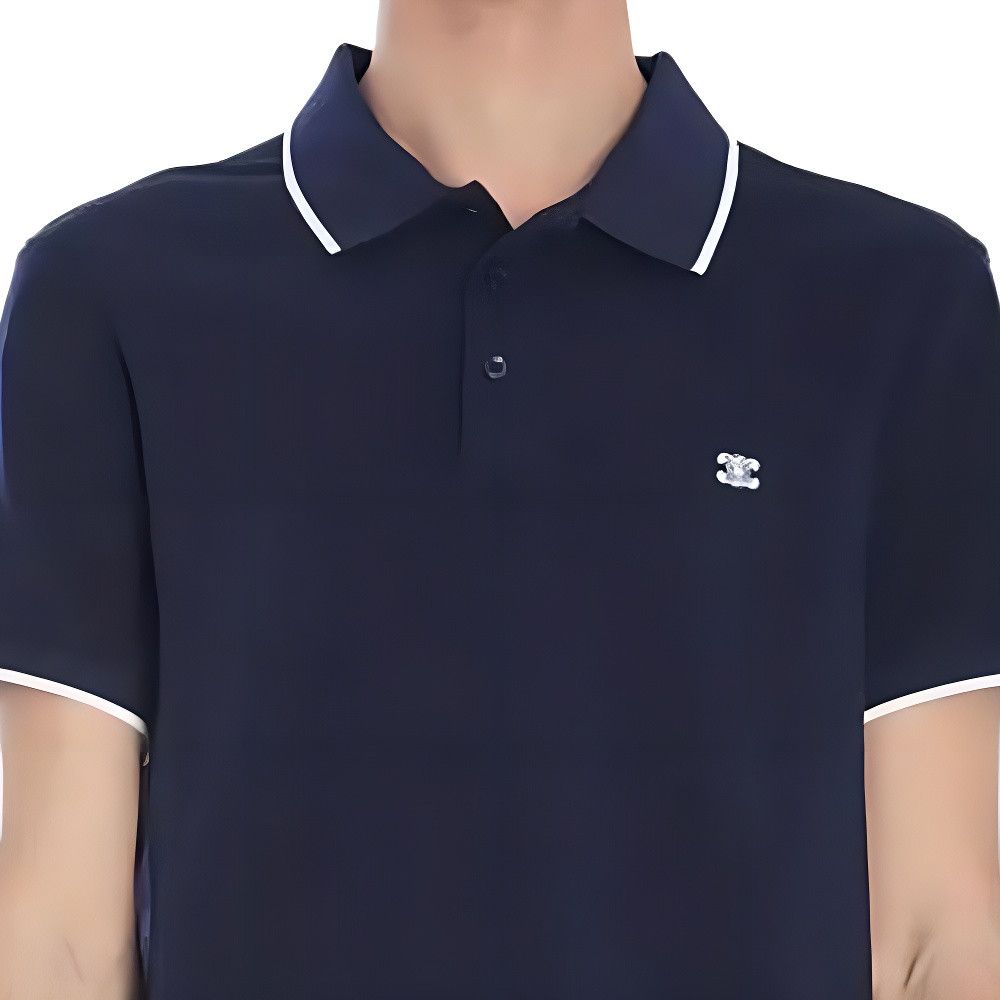 Celine Celine Triomphe Logo Polo Shirt Size M Size US M / EU 48-50 / 2 - 12 Thumbnail