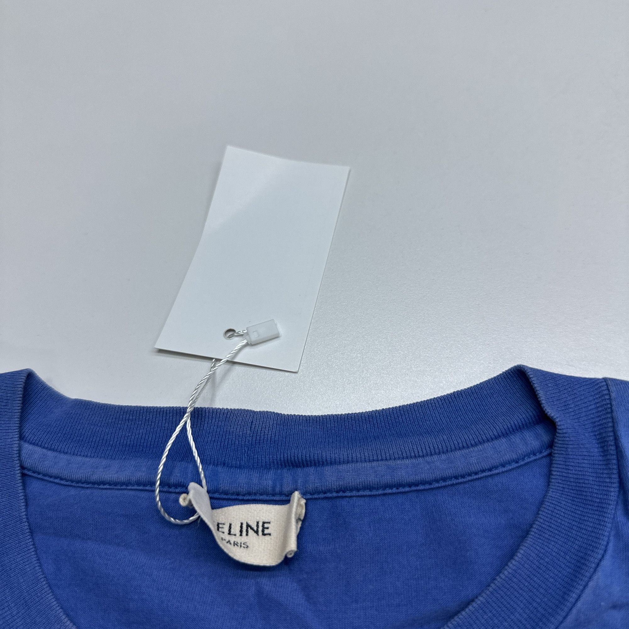 Celine Celine Logo T-Shirt Size L Size US L / EU 52-54 / 3 - 3 Thumbnail