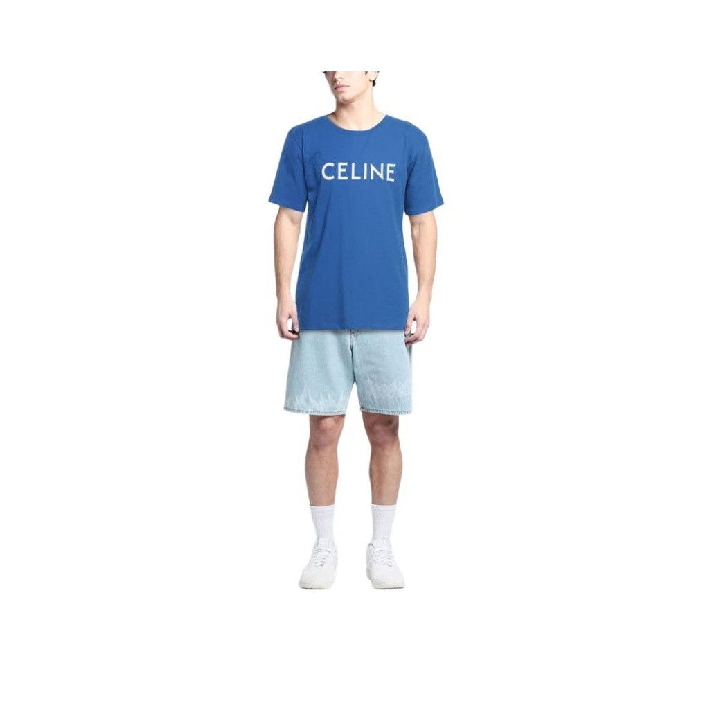 Celine Celine Logo T-Shirt Size L Size US L / EU 52-54 / 3 - 19 Thumbnail
