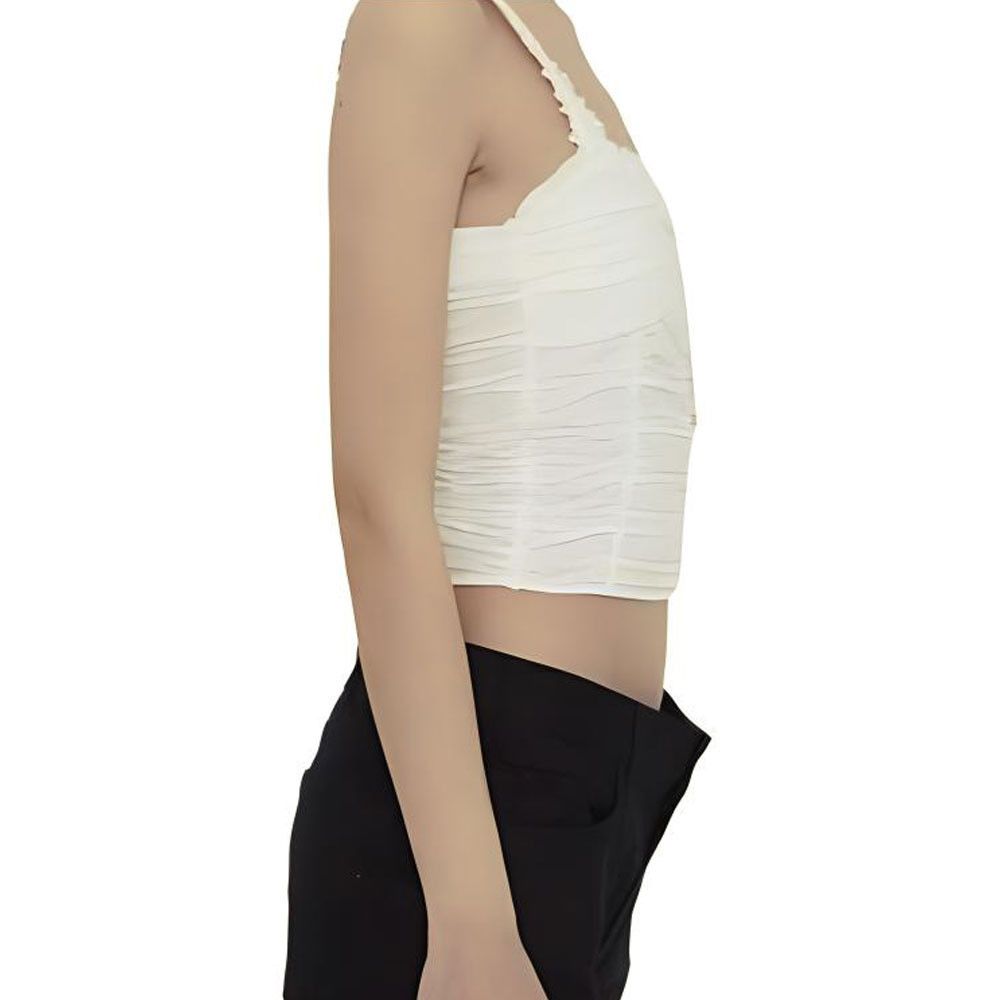 Celine Celine Ruffled Cotton Tank Top Size M Size M / US 6-8 / IT 42-44 - 9 Thumbnail