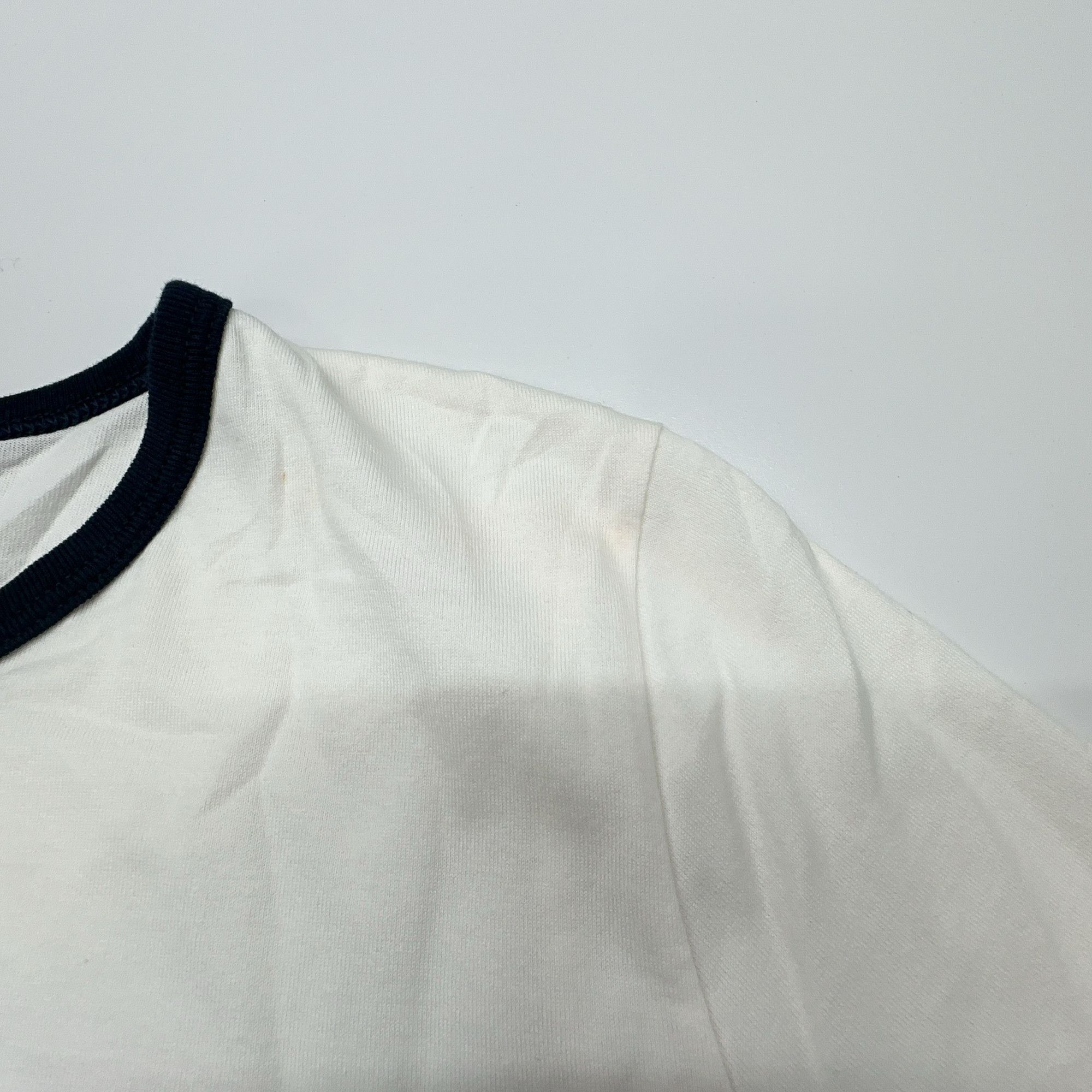 Celine Celine Triomphe Logo Ringer T-Shirt Size M Size M / US 6-8 / IT 42-44 - 7 Thumbnail