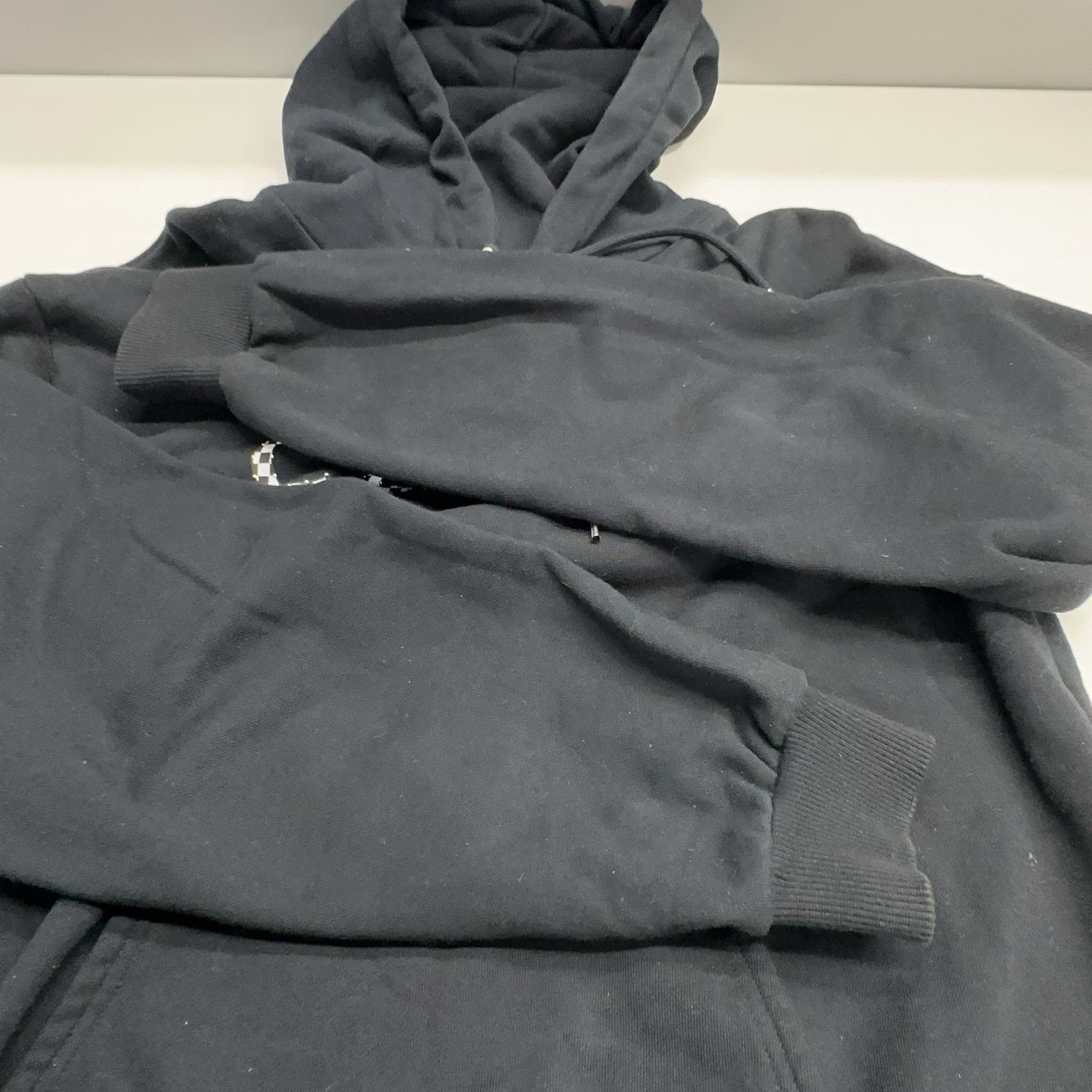Celine Celine Checkered Logo Hoodie Size M Size US M / EU 48-50 / 2 - 11 Thumbnail