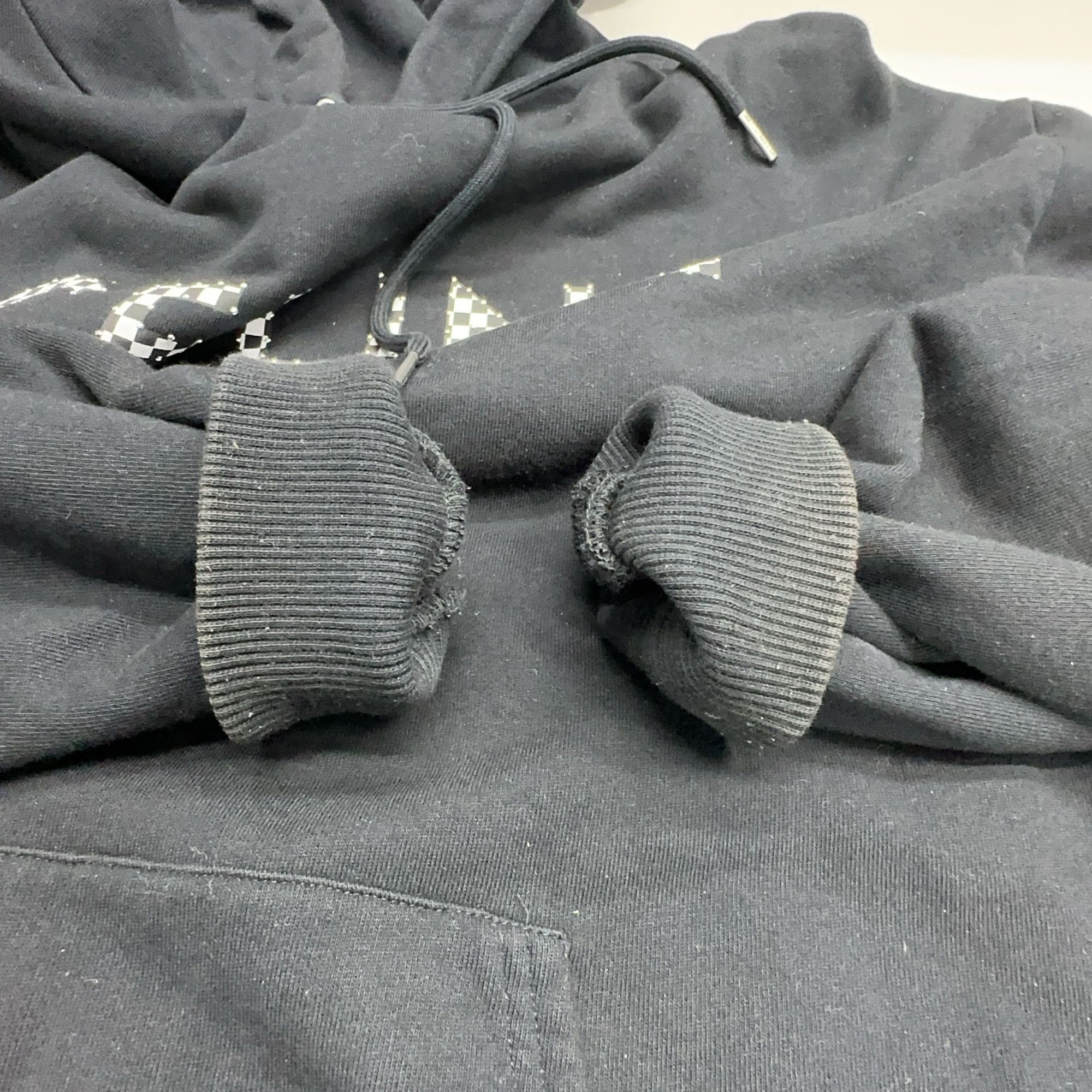 Celine Celine Checkered Logo Hoodie Size M Size US M / EU 48-50 / 2 - 10 Thumbnail