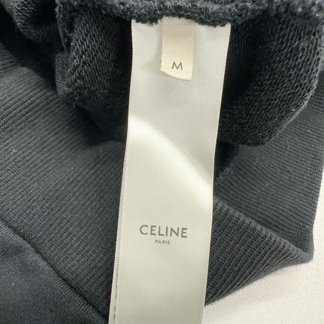 Celine Celine Checkered Logo Hoodie Size M Size US M / EU 48-50 / 2 - 4 Thumbnail