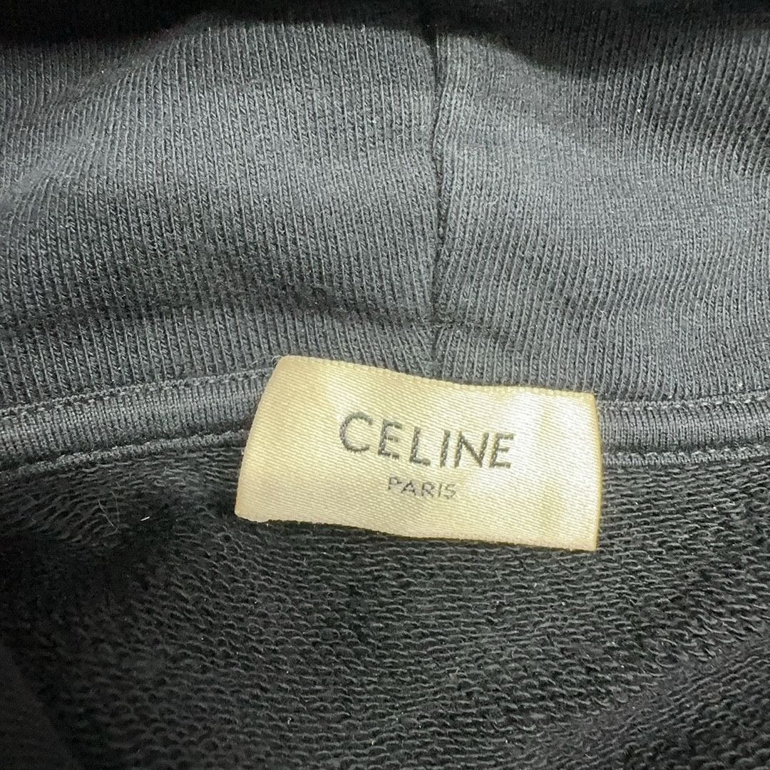 Celine Celine Checkered Logo Hoodie Size M Size US M / EU 48-50 / 2 - 5 Thumbnail