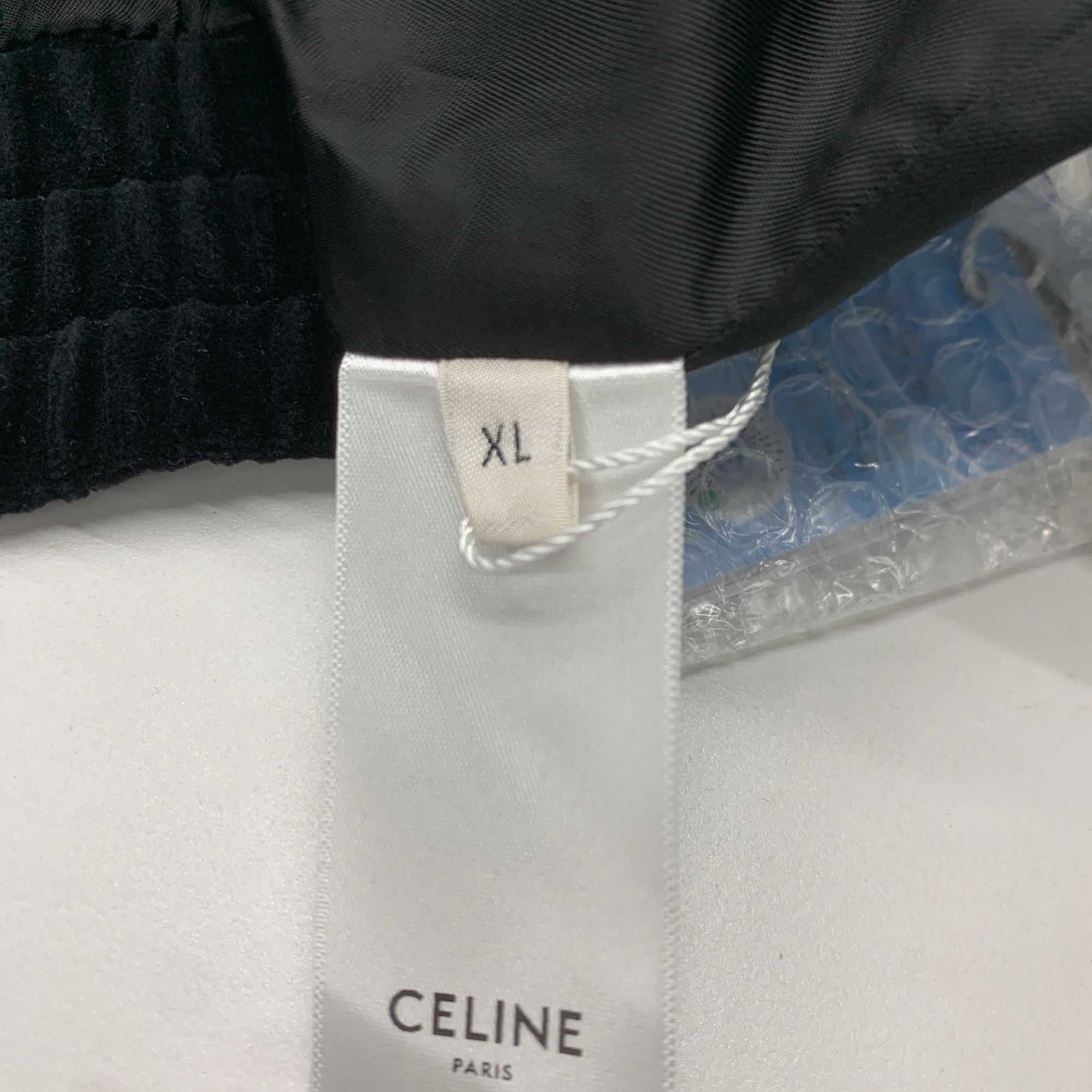 Celine Celine Velour Logo Track Jacket Size XL Size US XL / EU 56 / 4 - 3 Thumbnail