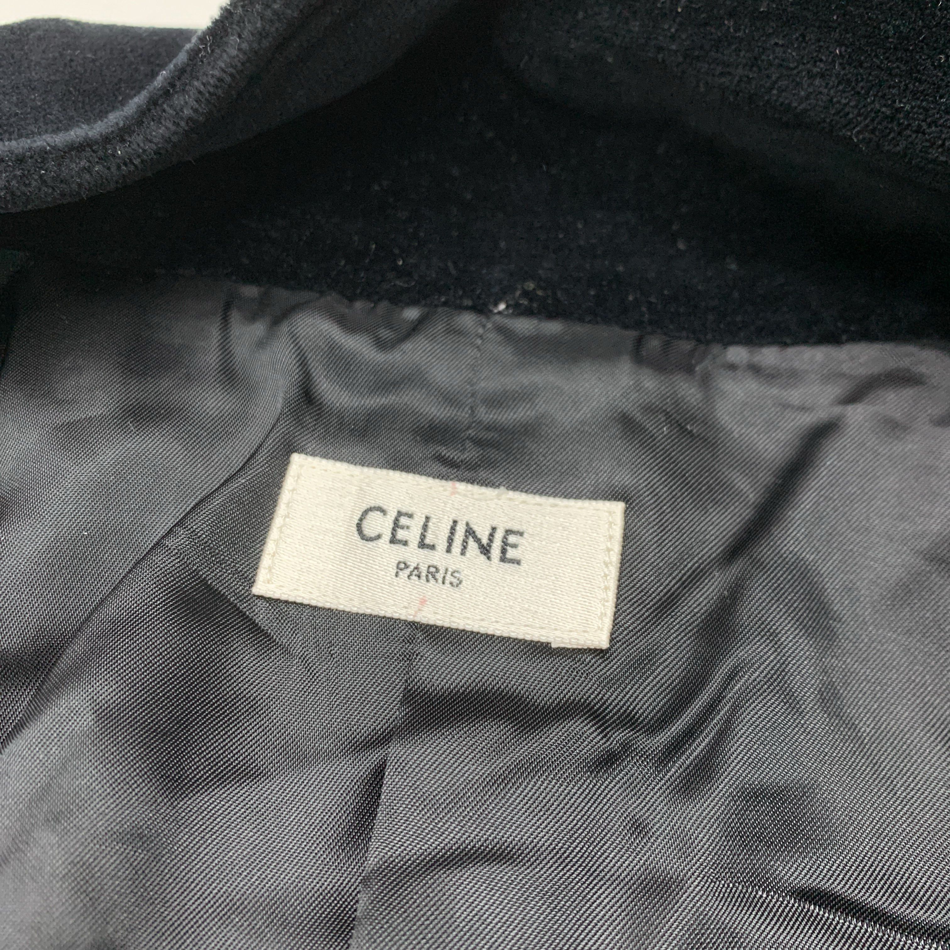 Celine Celine Velour Logo Track Jacket Size XL Size US XL / EU 56 / 4 - 5 Thumbnail