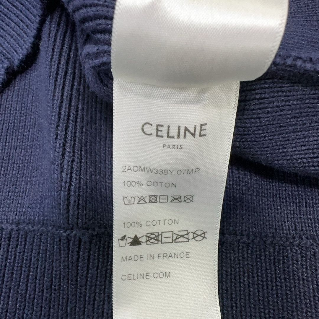 Celine CELINE Letter Logo Sweatshirt Size XL Size US XL / EU 56 / 4 - 4 Thumbnail