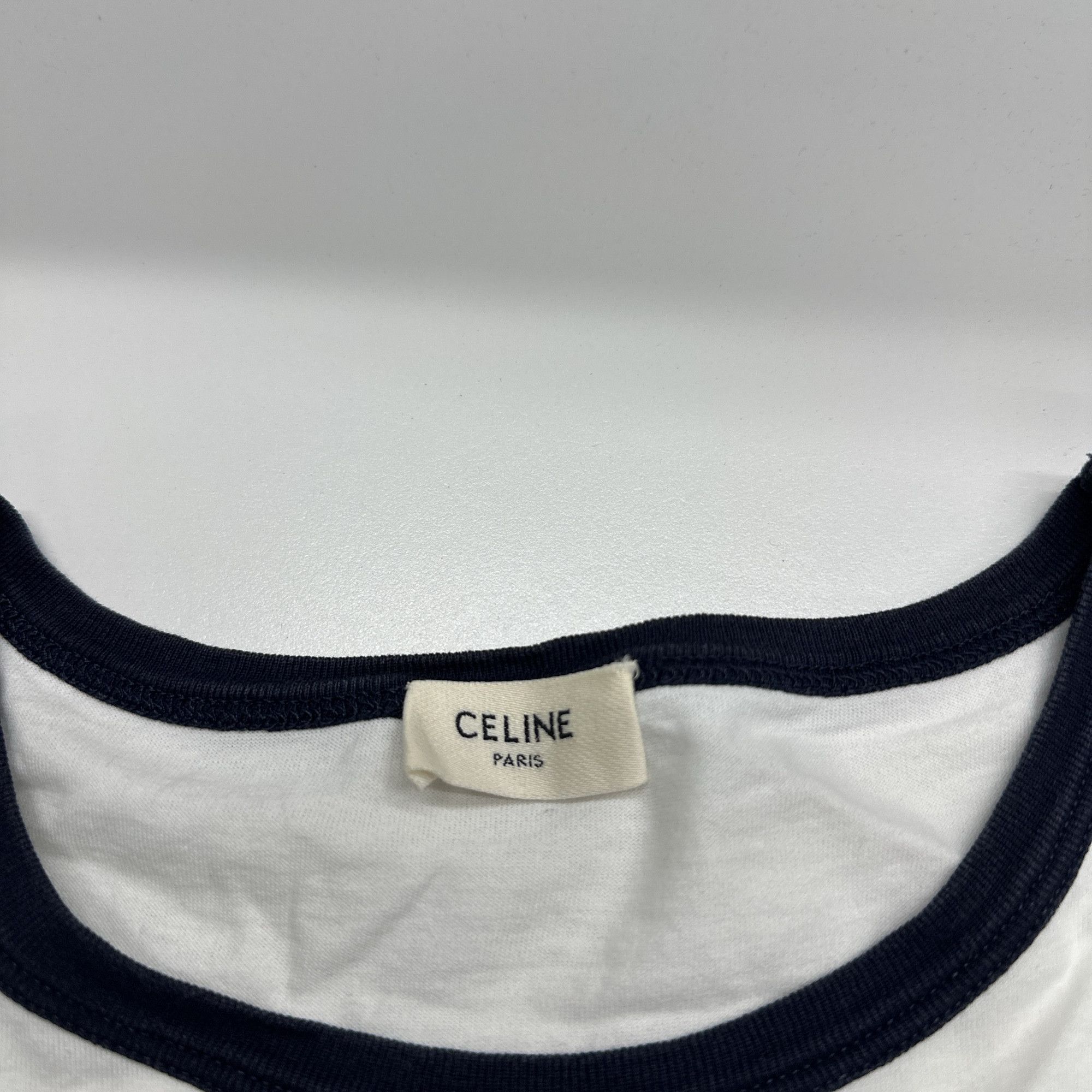 Celine Celine St Tropez Logo T-Shirt Size M Size M / US 6-8 / IT 42-44 - 3 Thumbnail